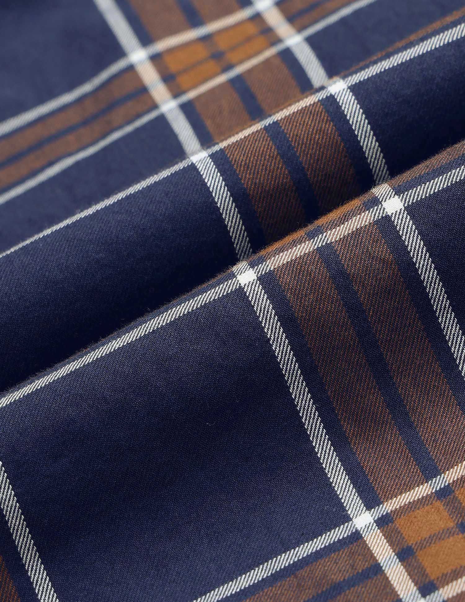 Grid Tattersall Checked Tailored Fit Shirt - Image 2