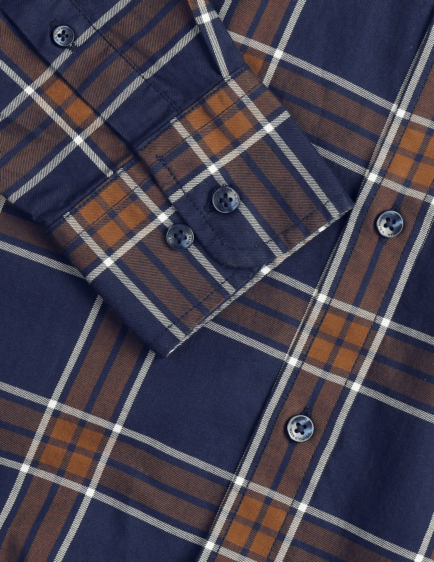 Grid Tattersall Checked Tailored Fit Shirt - Image 8