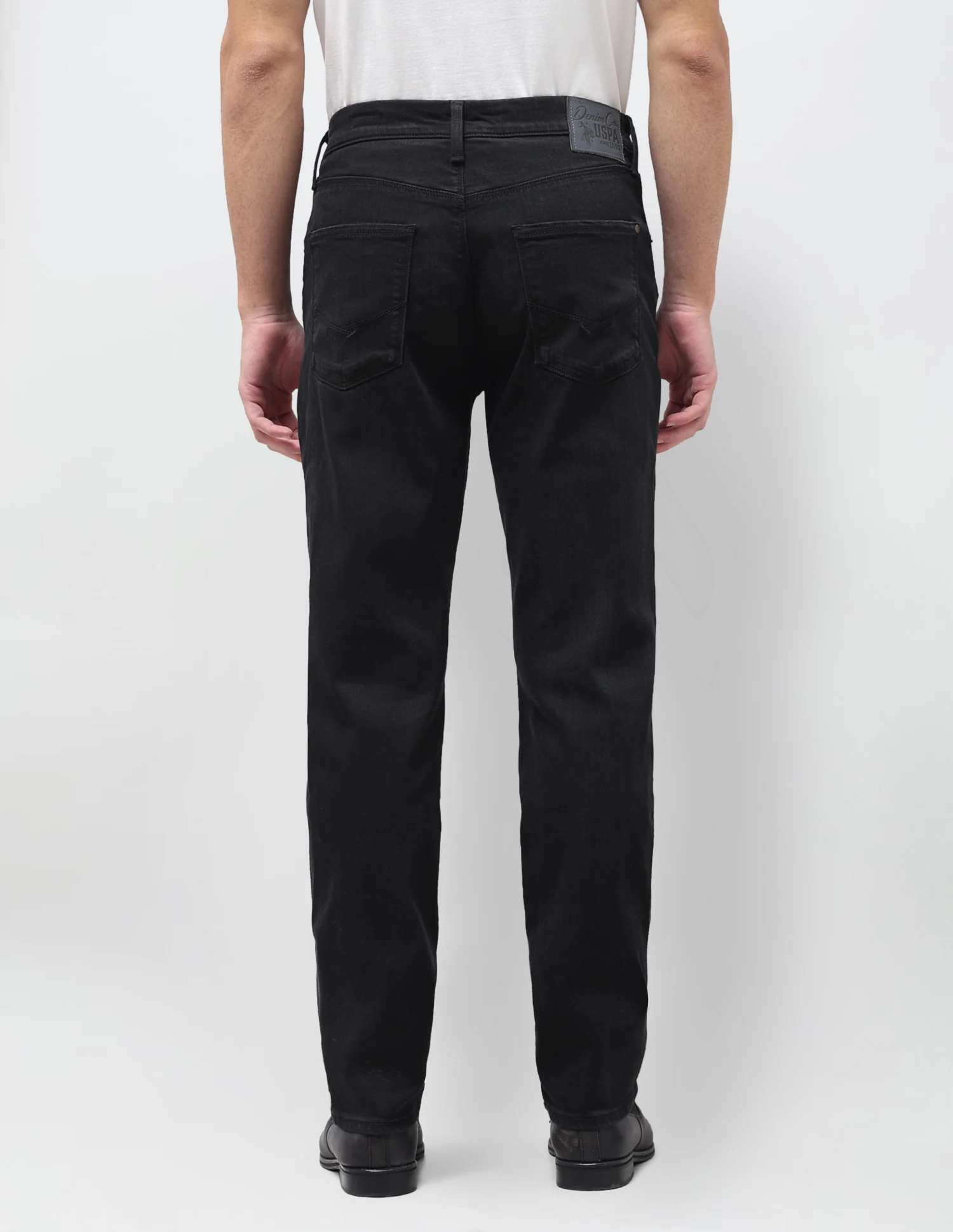 Harold Slim Straight Fit Black Jeans - Image 5