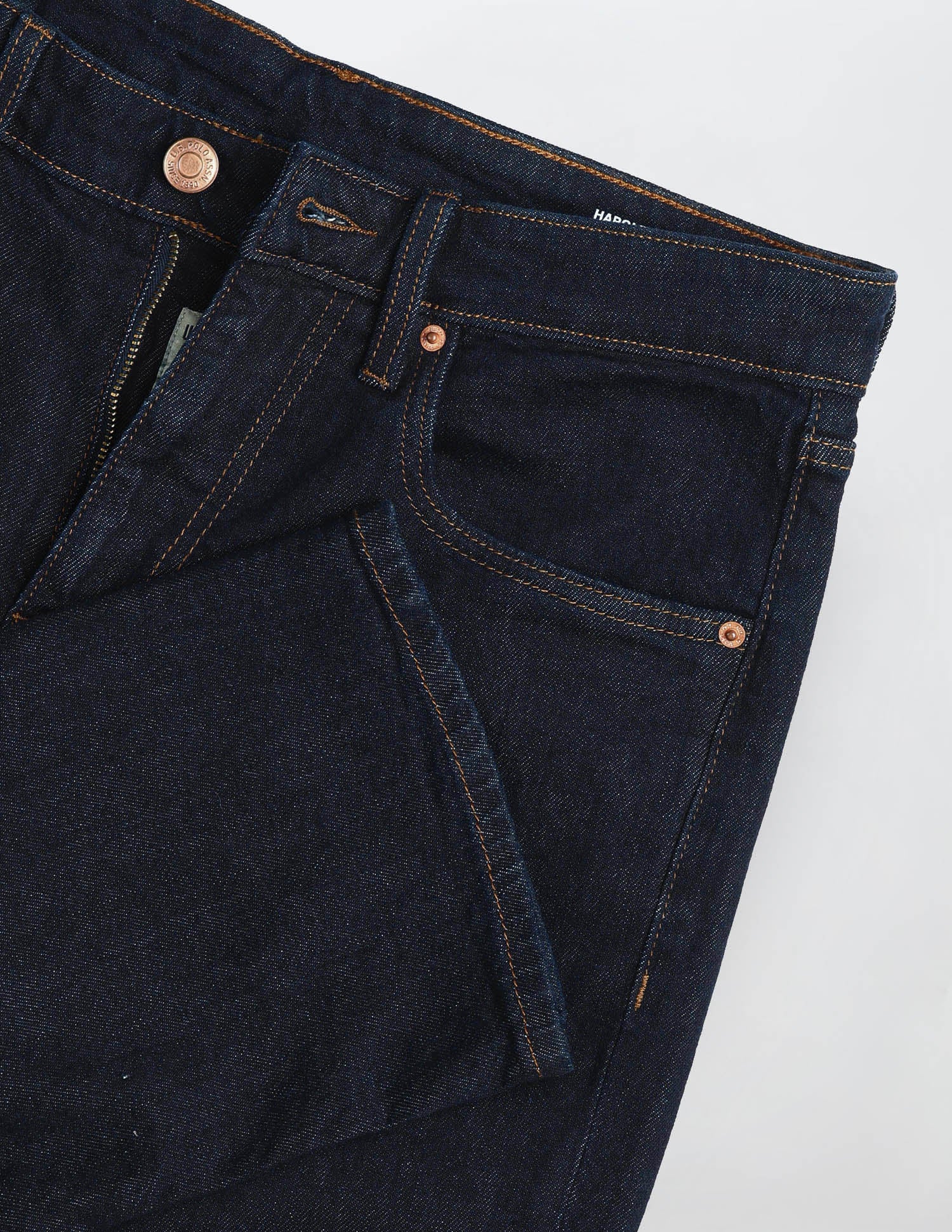 Harold Slim Straight Fit Blue Jeans - Image 2