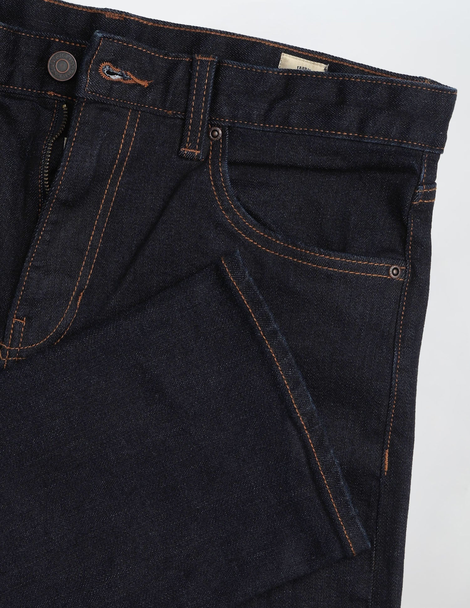 Harold Slim Straight Fit Blue Jeans - Image 2