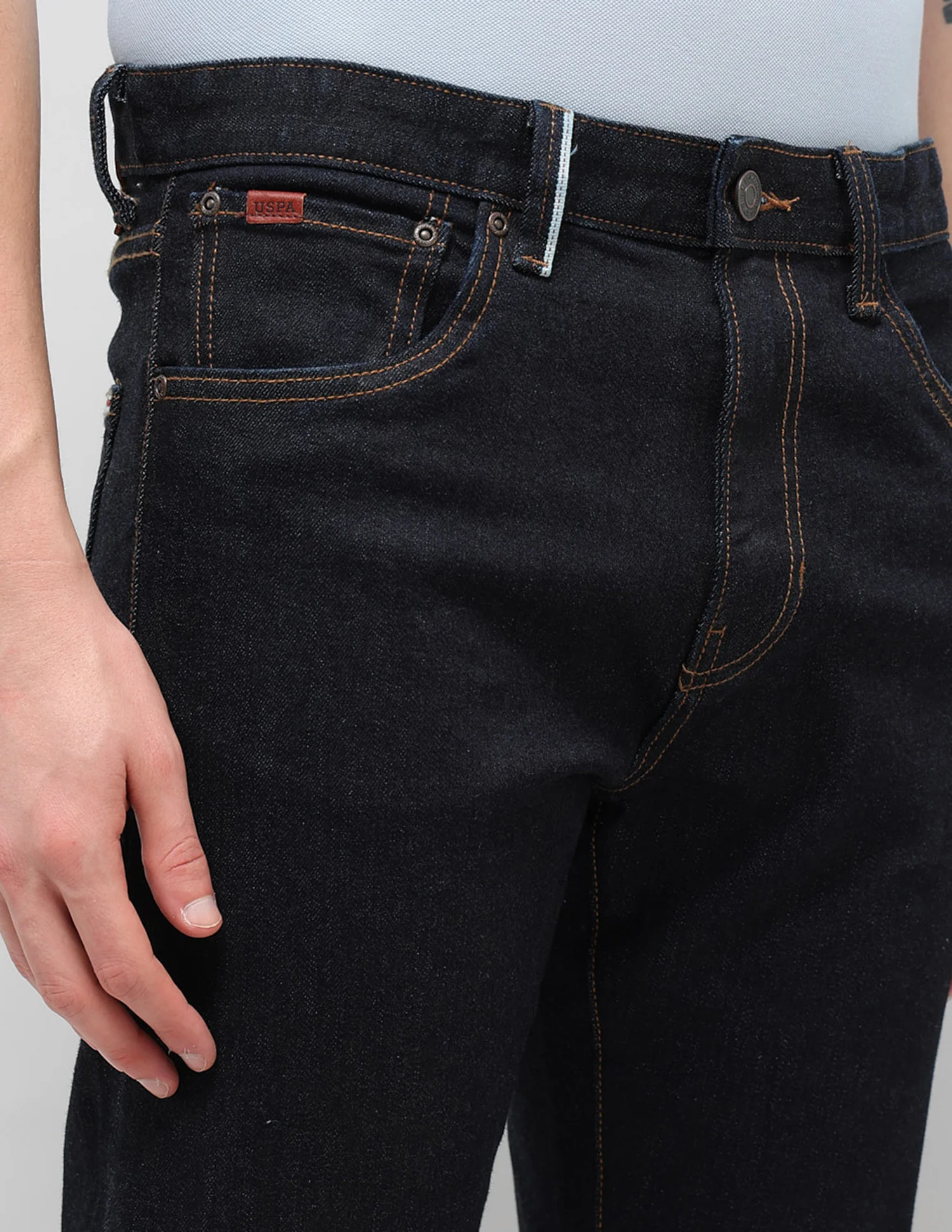 Harold Slim Straight Fit Blue Jeans - Image 7