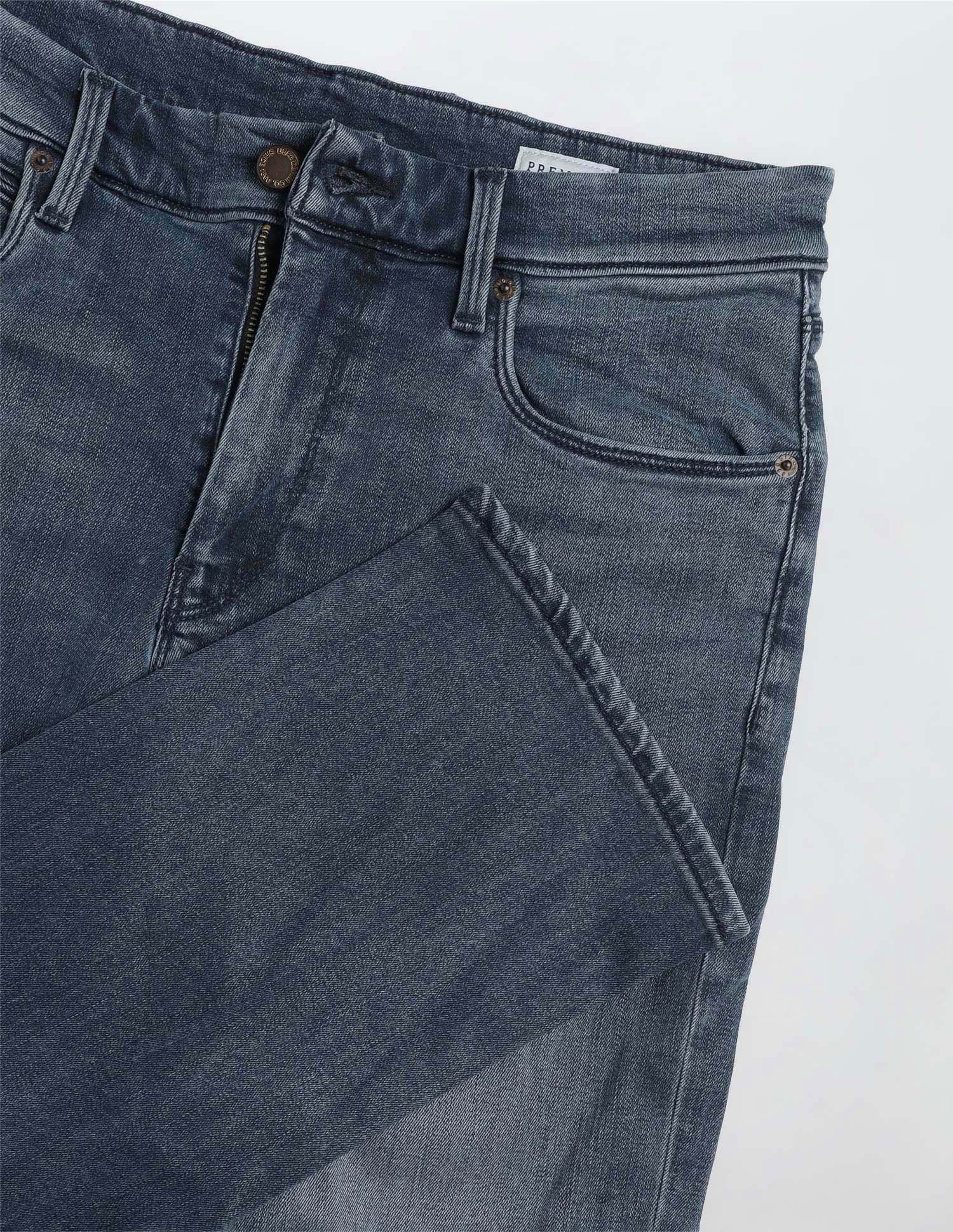 Harold Slim Straight Fit Blue Jeans - Image 2