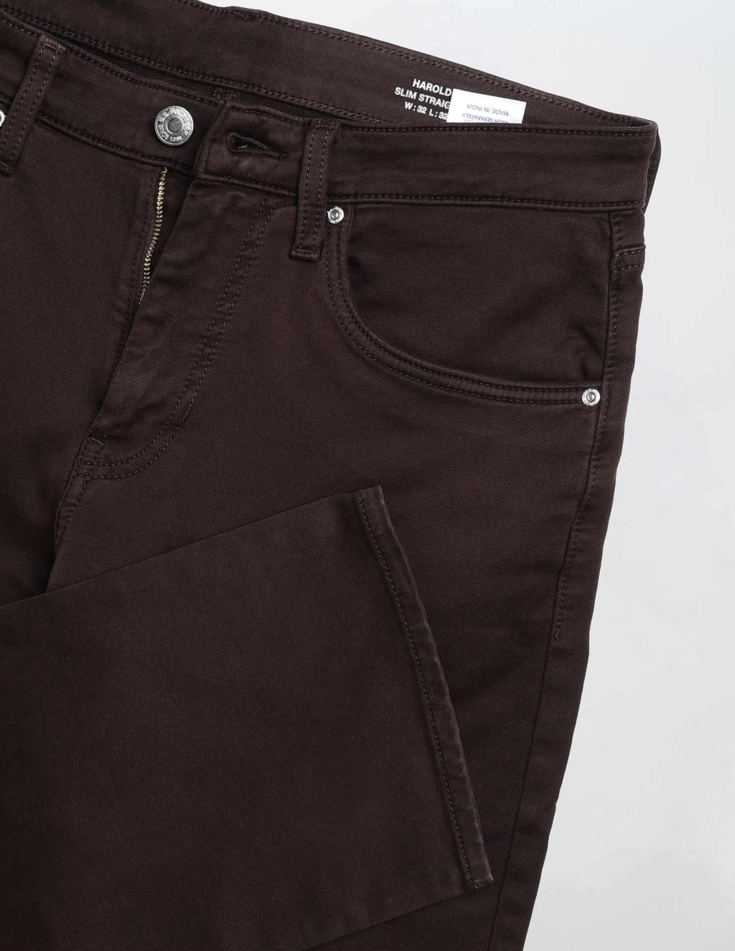 Harold Slim Straight Fit Color Denim Jeans - Image 2