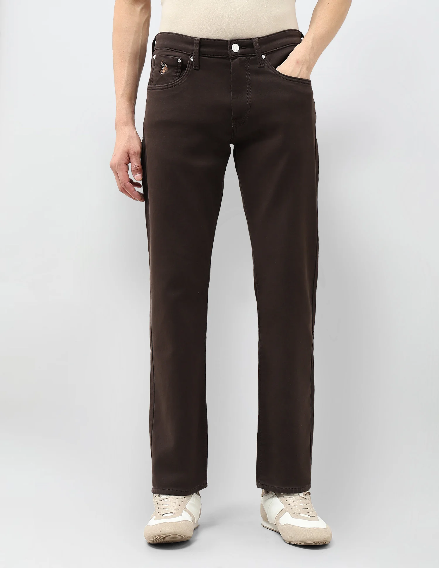 Harold Slim Straight Fit Color Denim Jeans - Image 6