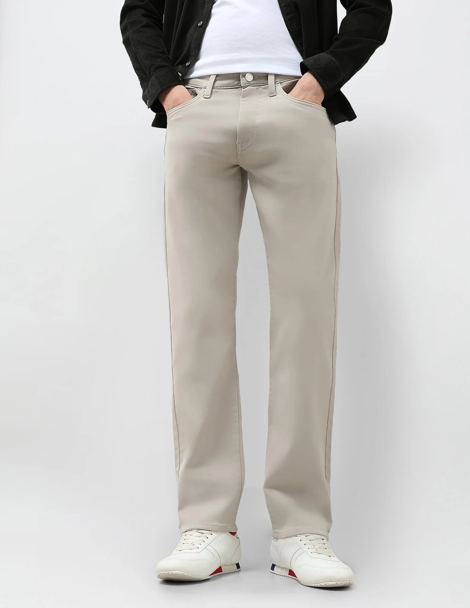 Harold Slim Straight Fit Color Denim Jeans
