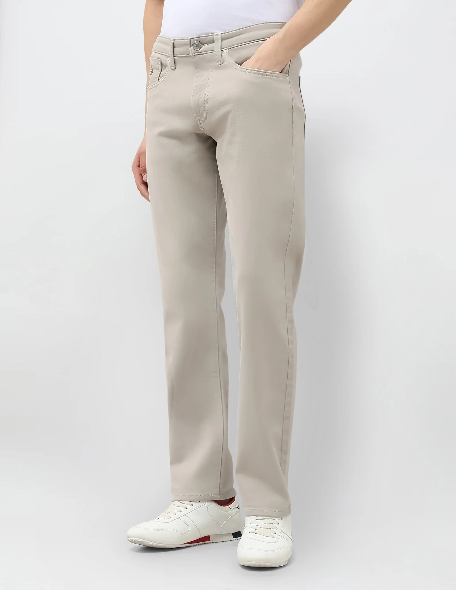 Harold Slim Straight Fit Color Denim Jeans - Image 4