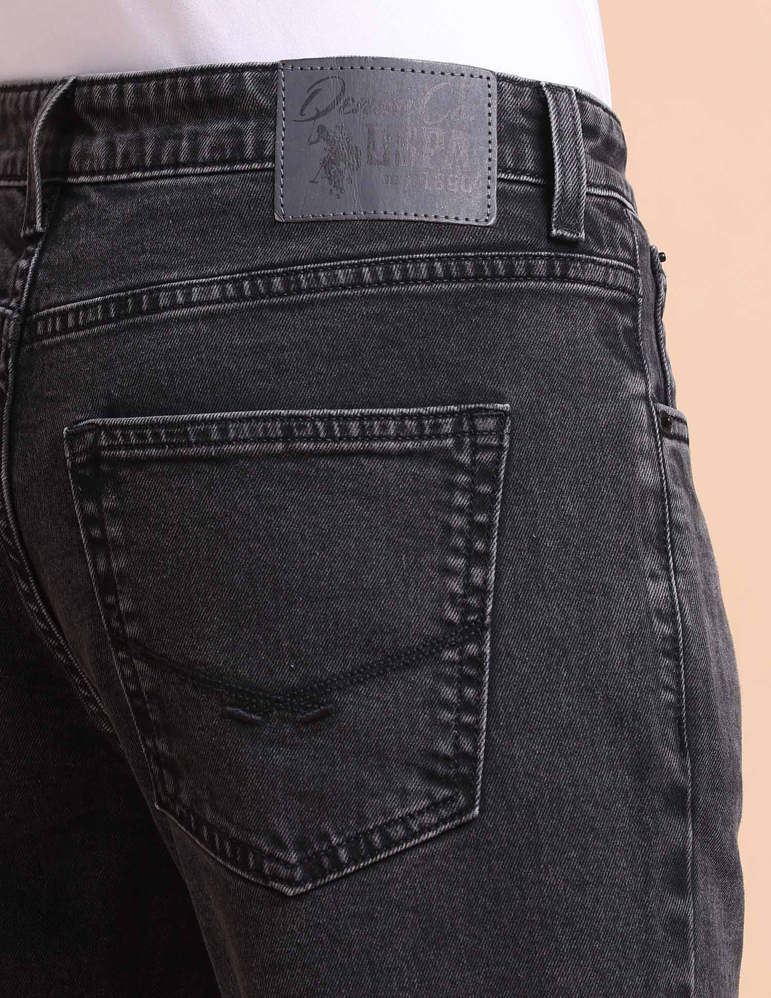 Harold Slim Straight Fit Grey Jeans - Image 8