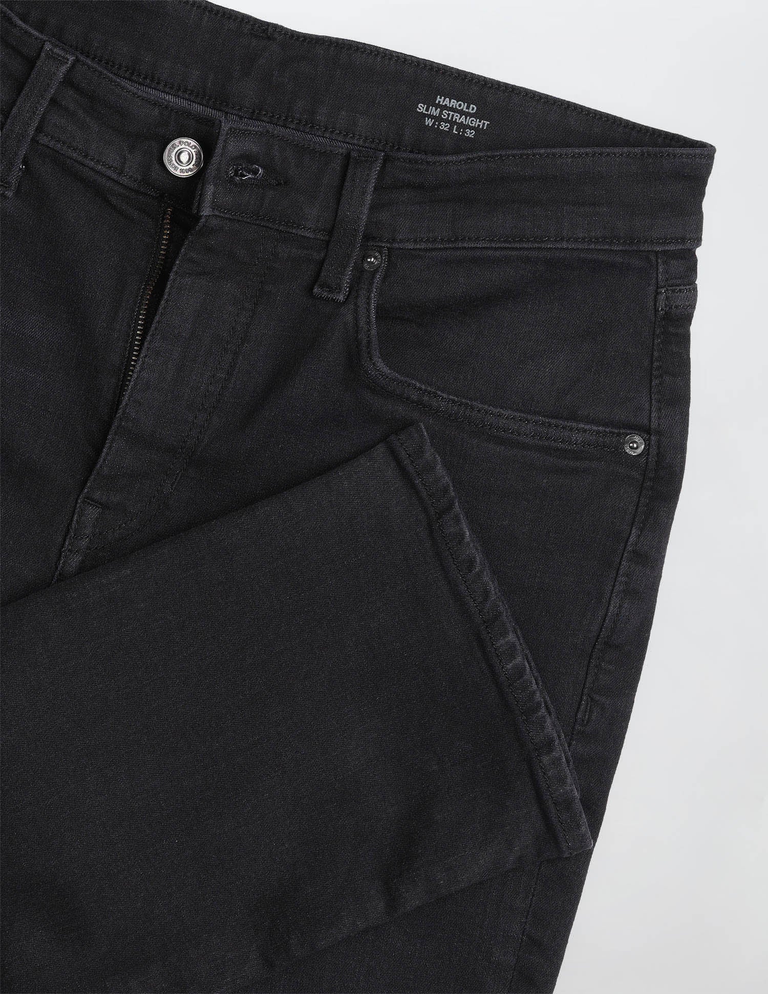 Harold Slim Straight Fit Jeans - Image 2