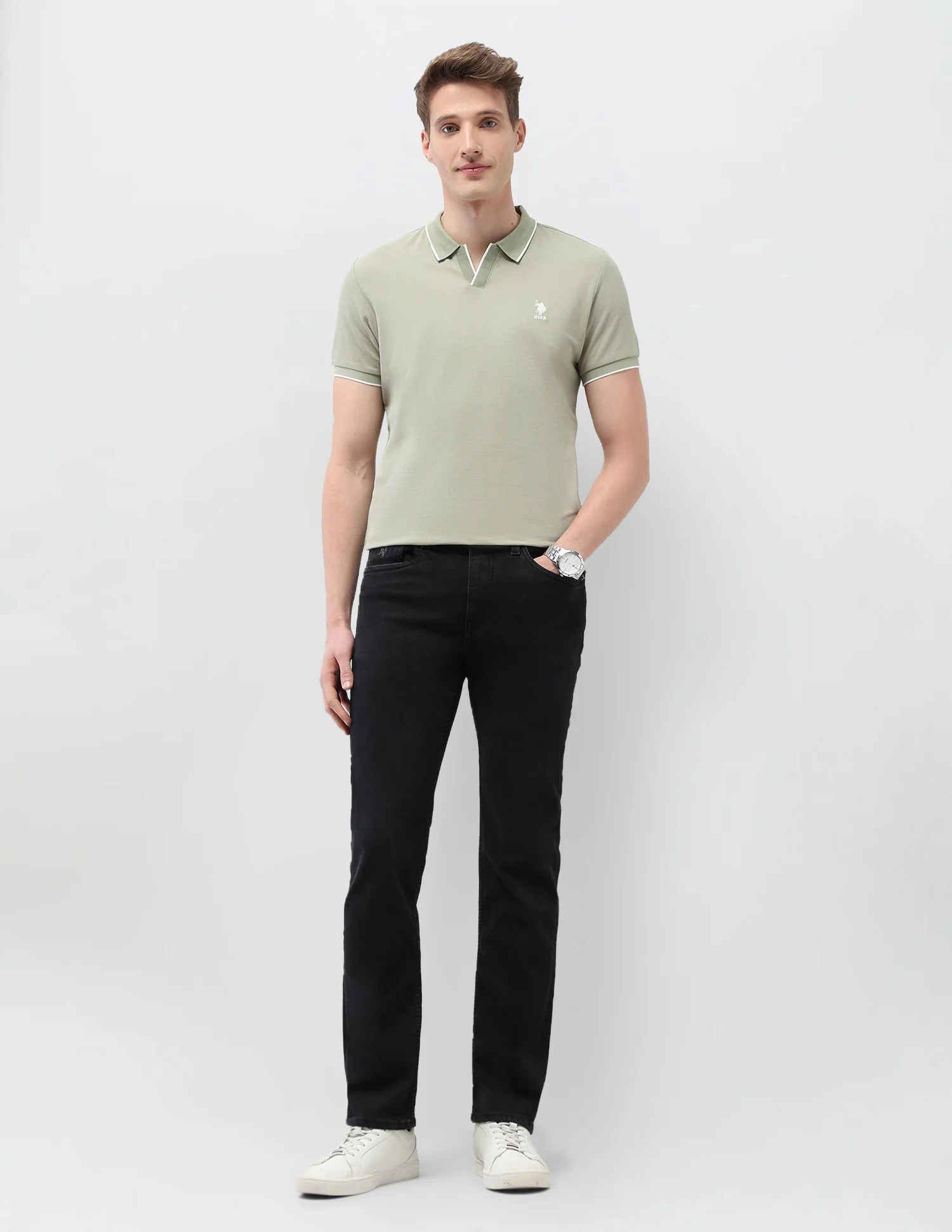Harold Slim Straight Fit Jeans - Image 3
