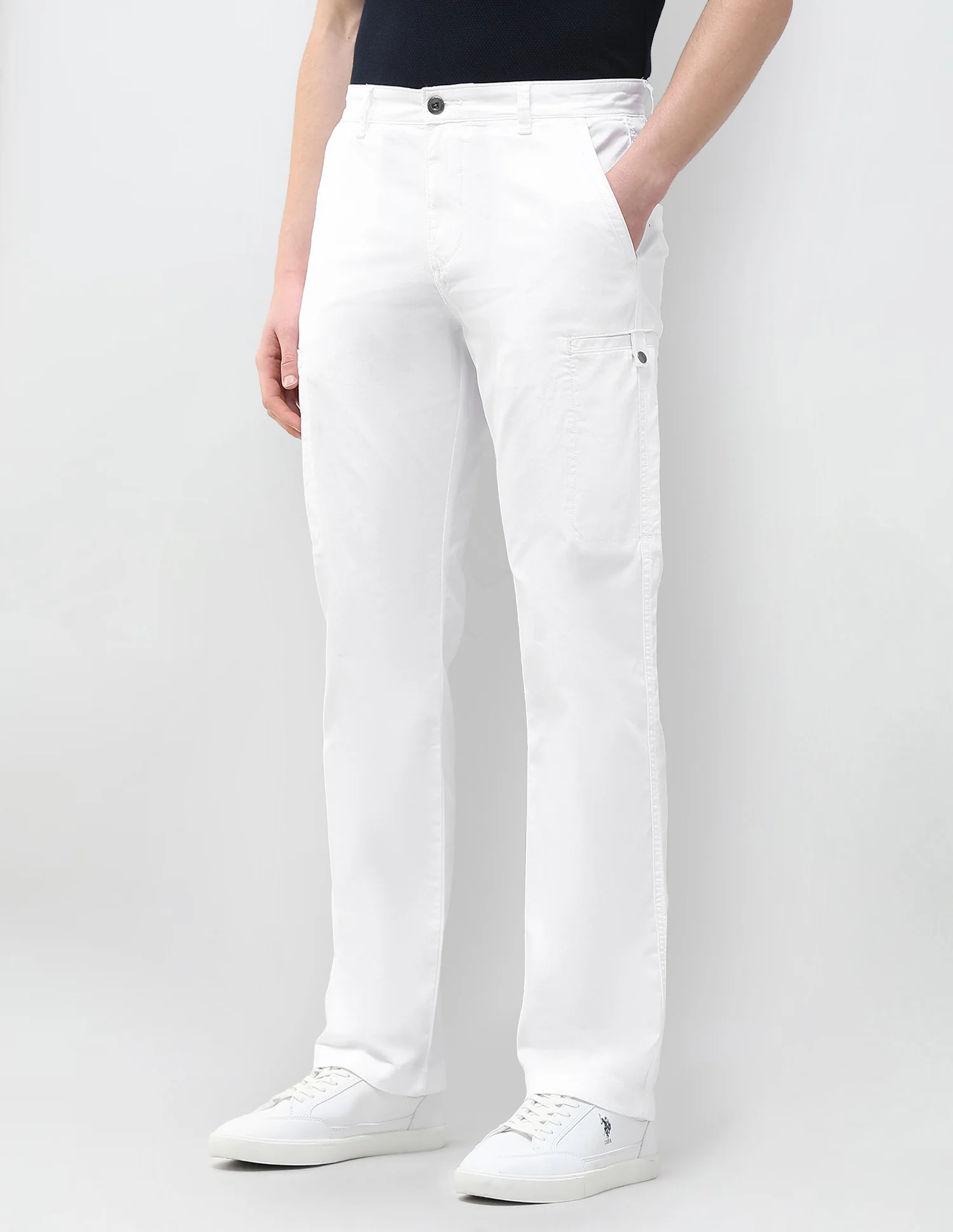 Harold Slim Straight Fit Motel On The Coast Cargos - Image 4