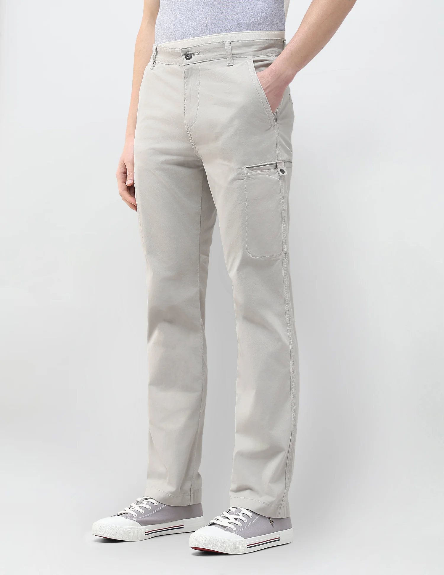 Harold Slim Straight Fit Motel On The Coast Cargos - Image 4