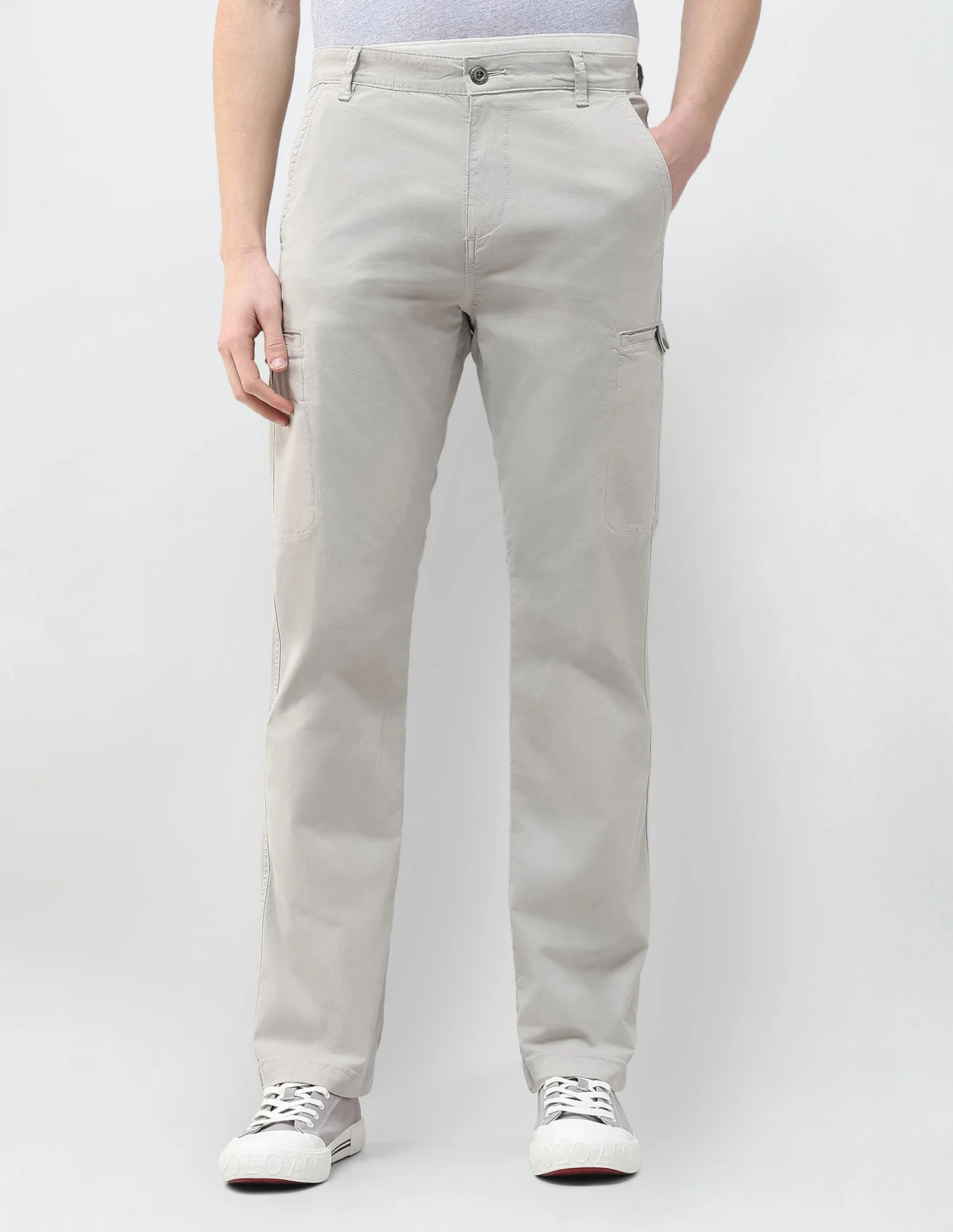 Harold Slim Straight Fit Motel On The Coast Cargos - Image 6