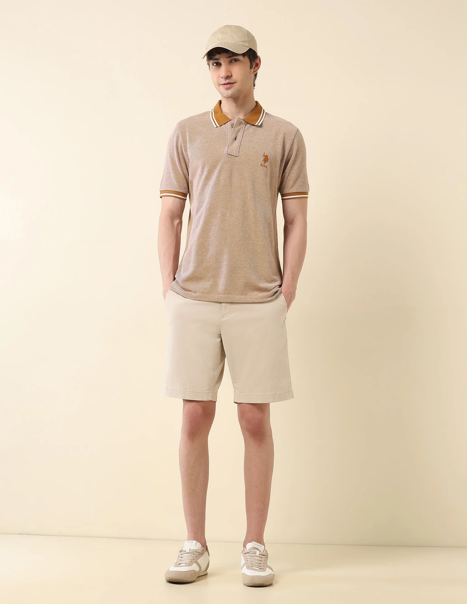 Heathered Classic Polo Shirt - Image 3