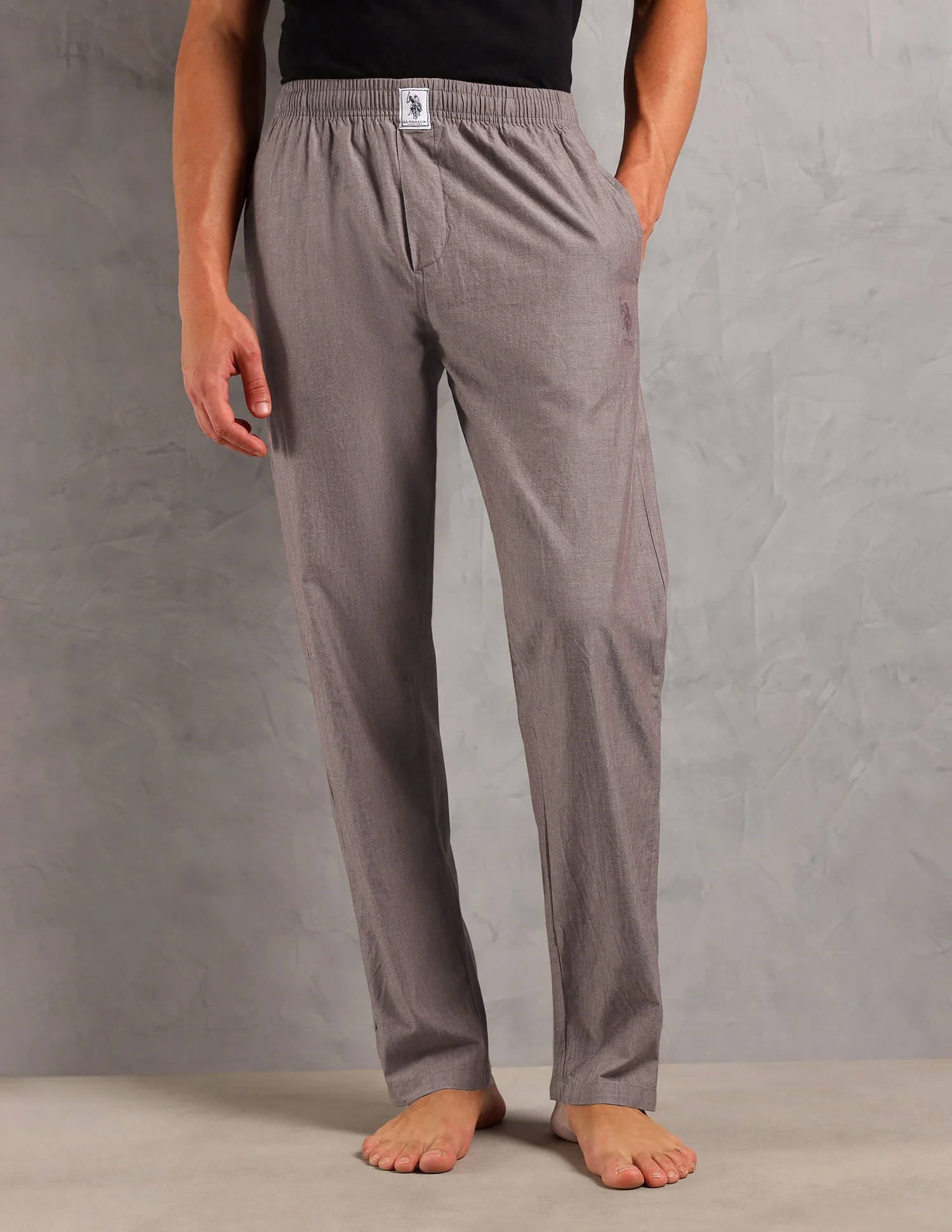 Heathered Pure Cotton I658 Lounge Pants - Pack Of 1 - Image 6