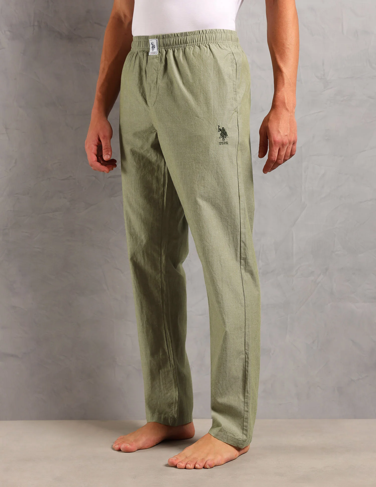 Heathered Pure Cotton I658 Lounge Pants - Pack Of 1 - Image 4
