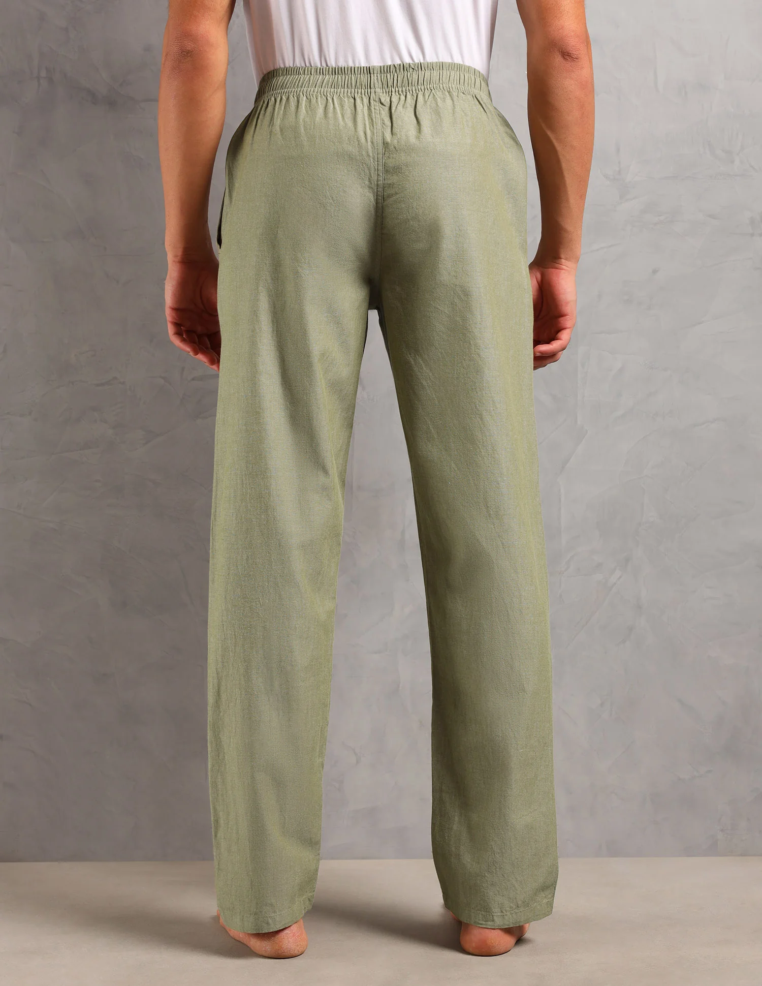 Heathered Pure Cotton I658 Lounge Pants - Pack Of 1 - Image 5