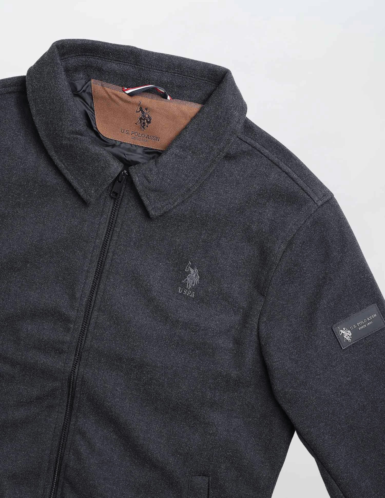 Heathered Regular Fit Jacket - Image 2
