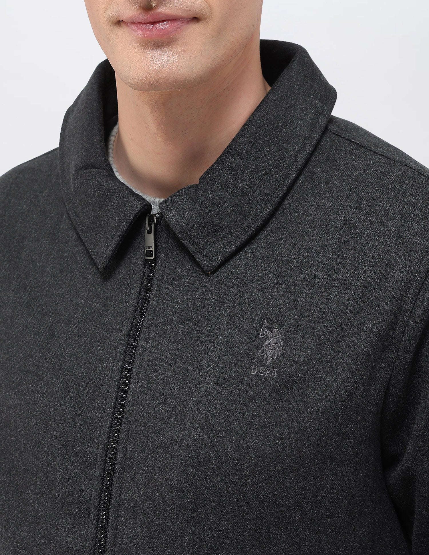 Heathered Regular Fit Jacket - Image 7