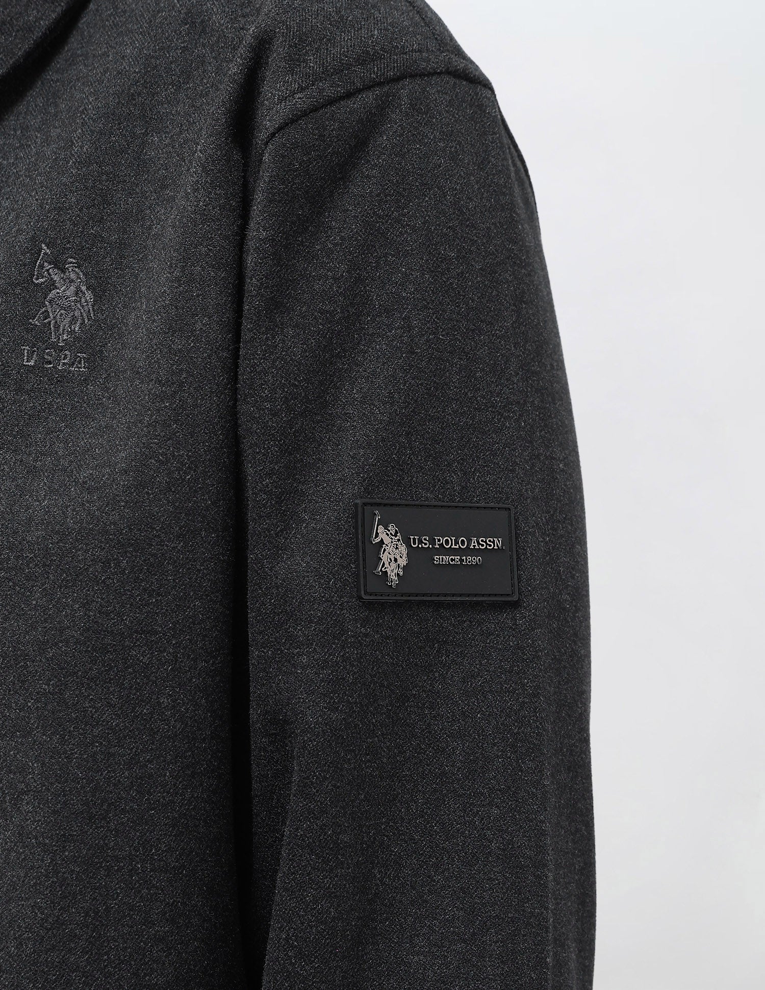Heathered Regular Fit Jacket - Image 8
