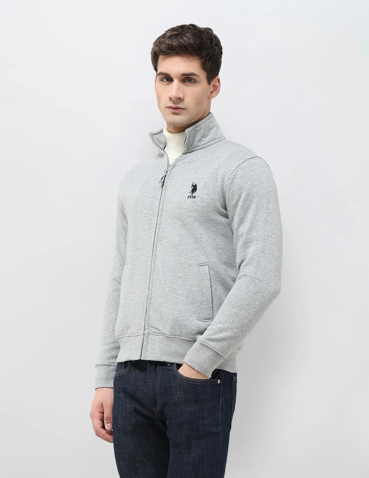 Heathered Regular Fit Sweatshirt - Image 4