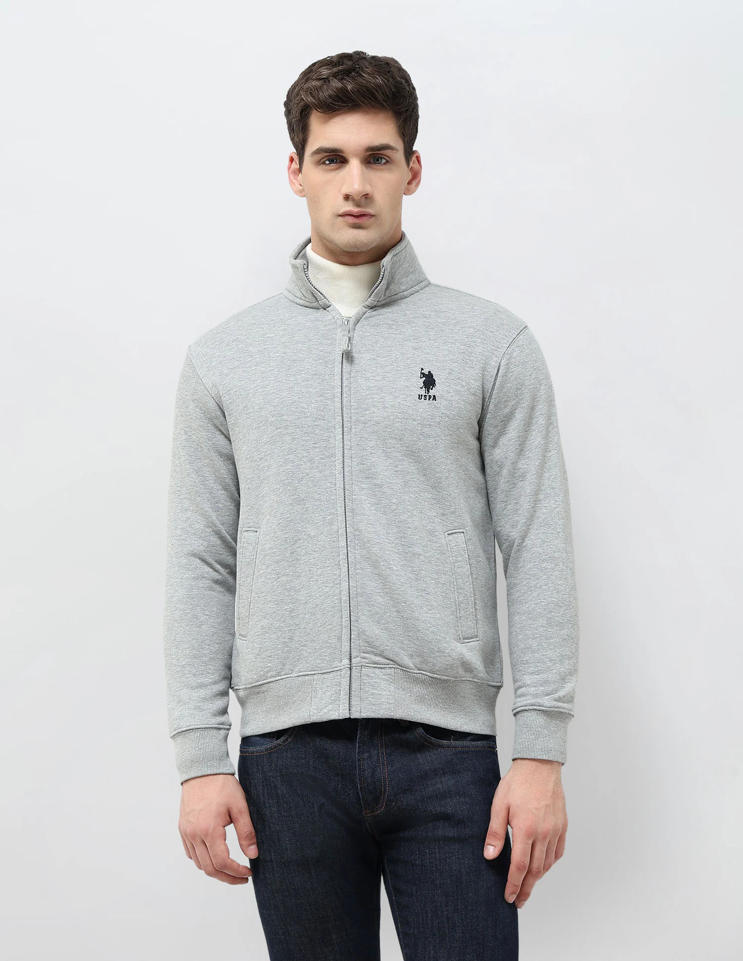 Heathered Regular Fit Sweatshirt - Image 6