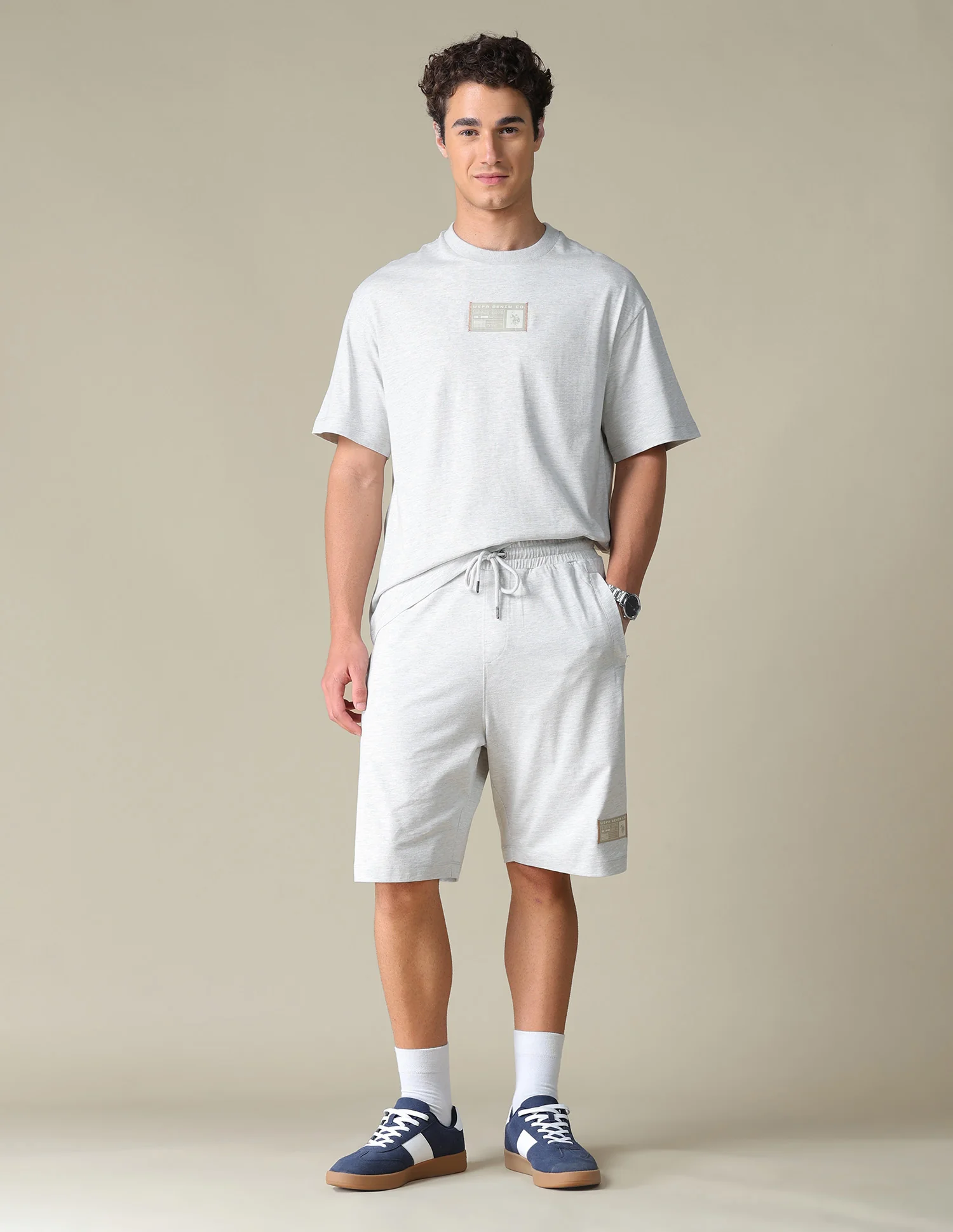 Heathered Relaxed Fit T-Shirt - Image 3