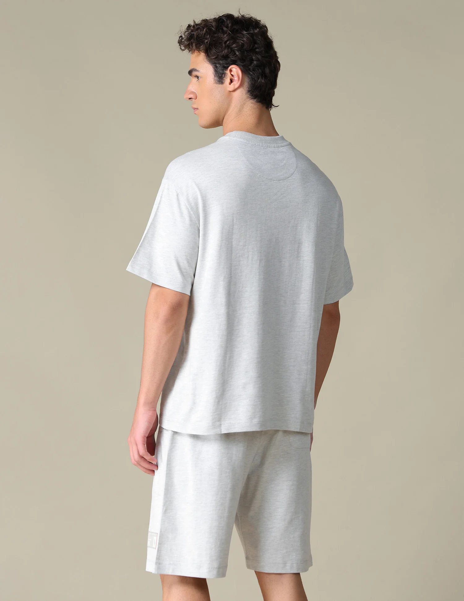 Heathered Relaxed Fit T-Shirt - Image 5