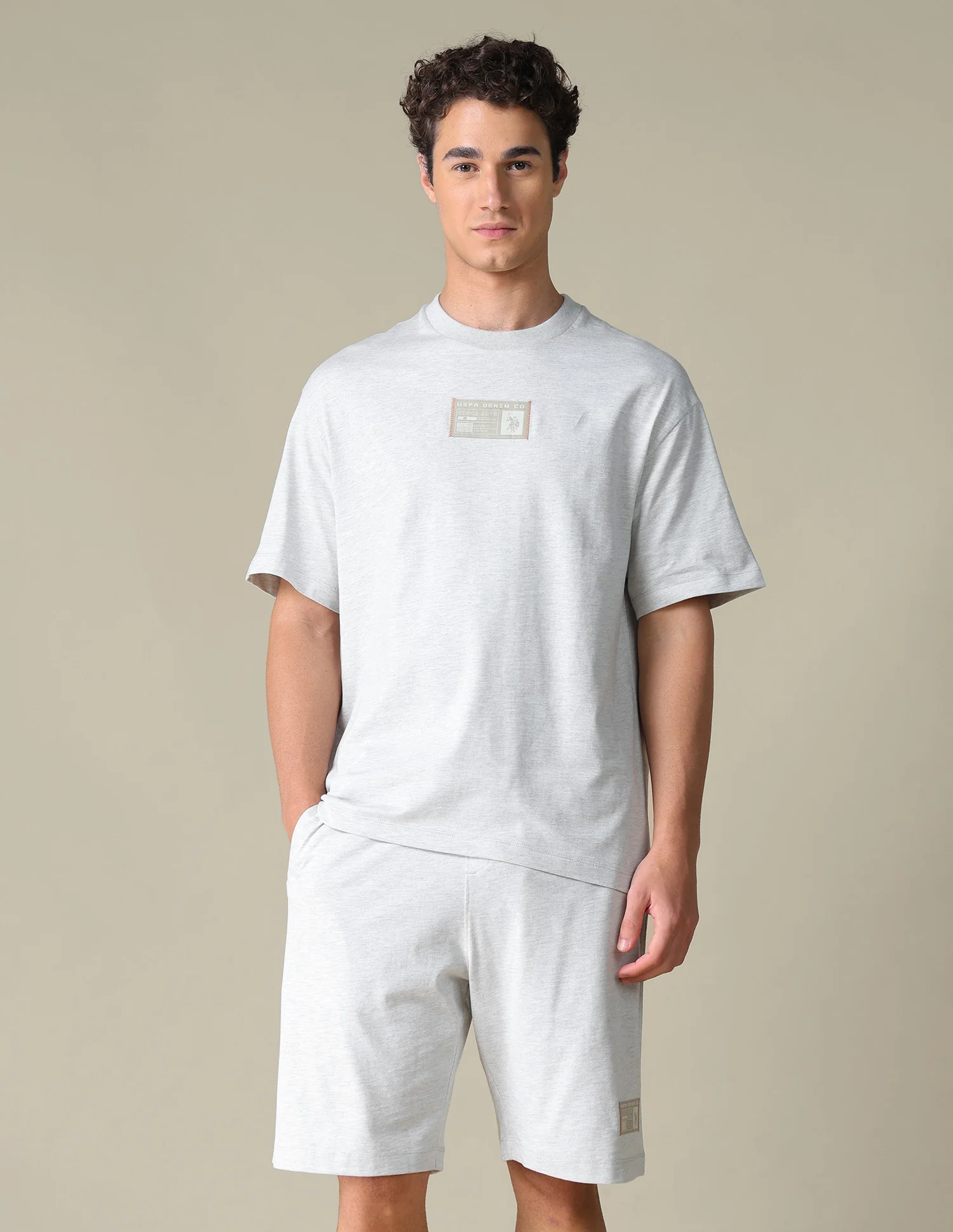 Heathered Relaxed Fit T-Shirt - Image 6