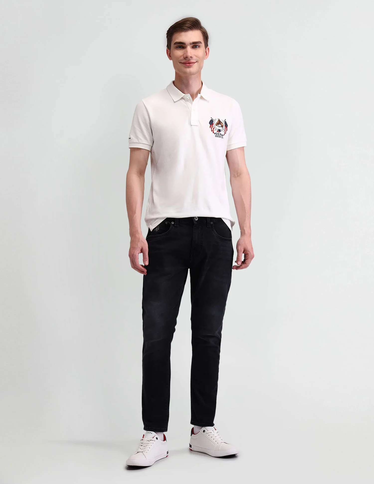 Henry Tapered Blue Jeans - Image 3