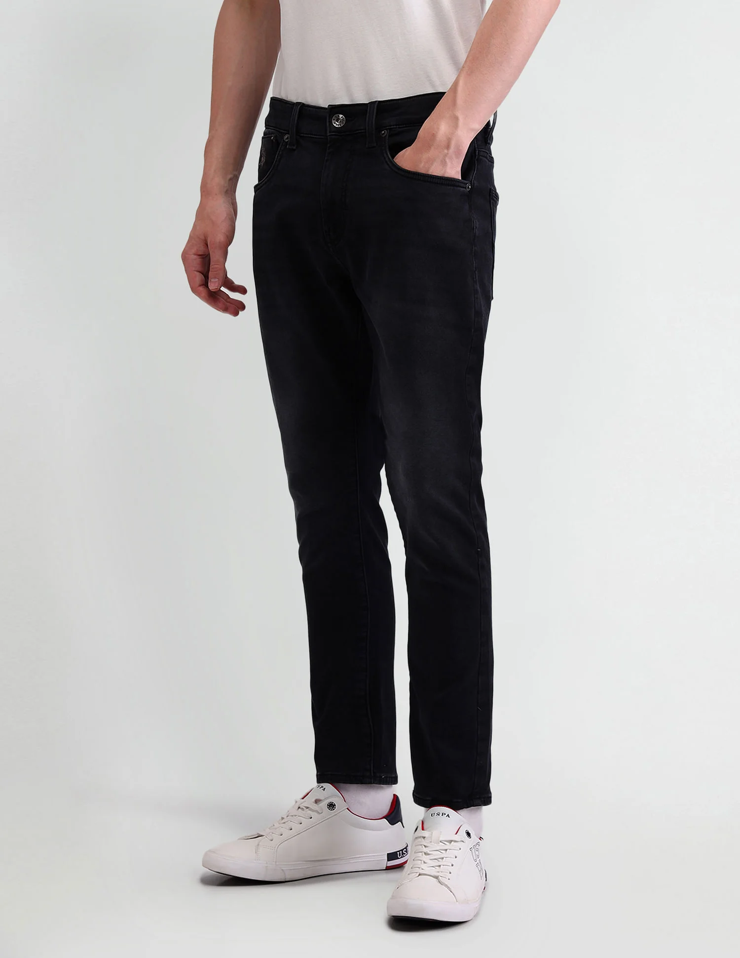 Henry Tapered Blue Jeans - Image 4