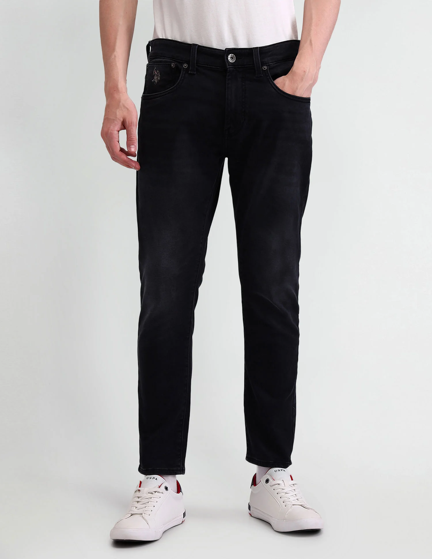 Henry Tapered Blue Jeans - Image 6