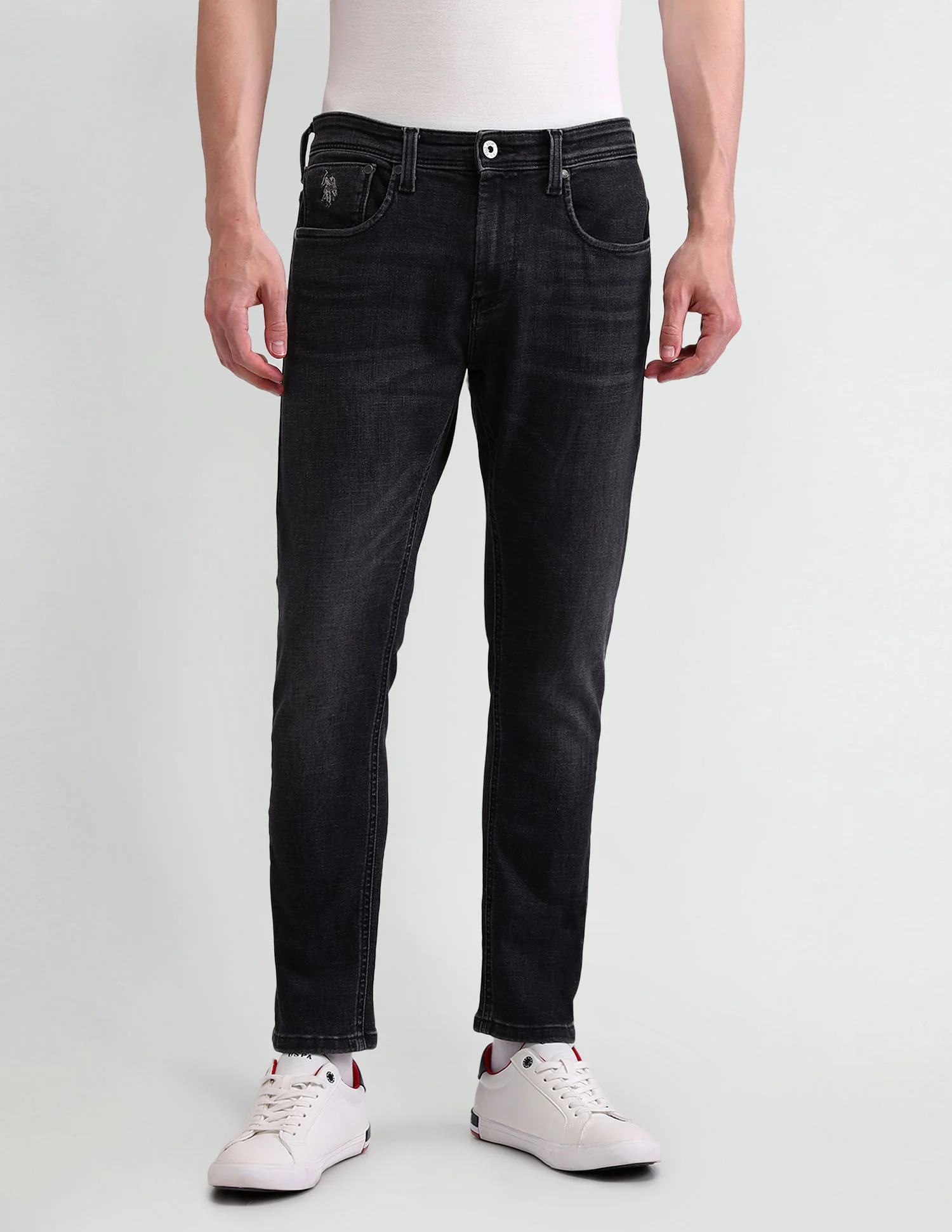 Henry Tapered Black Jeans - Image 6