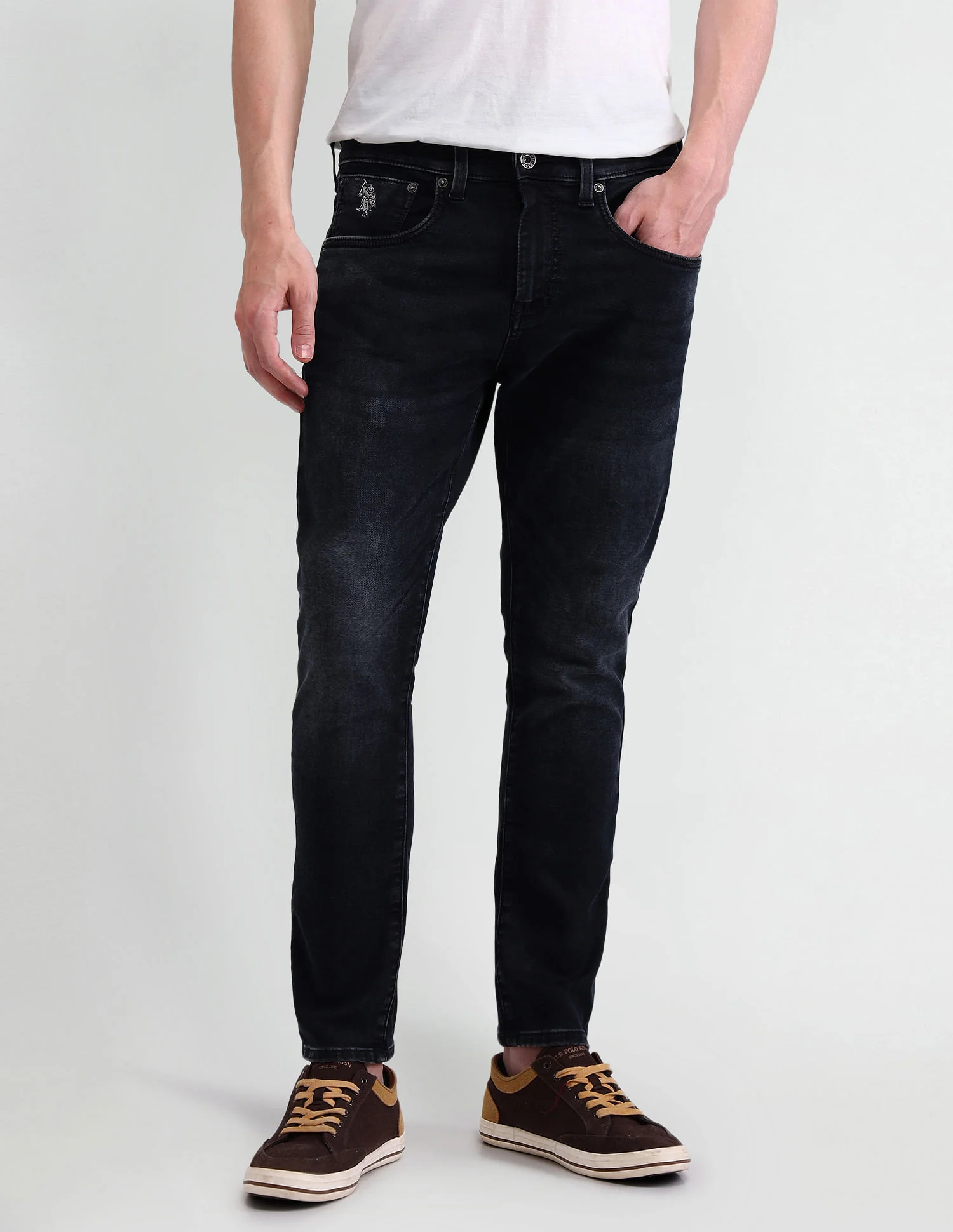 Henry Tapered Blue Jeans
