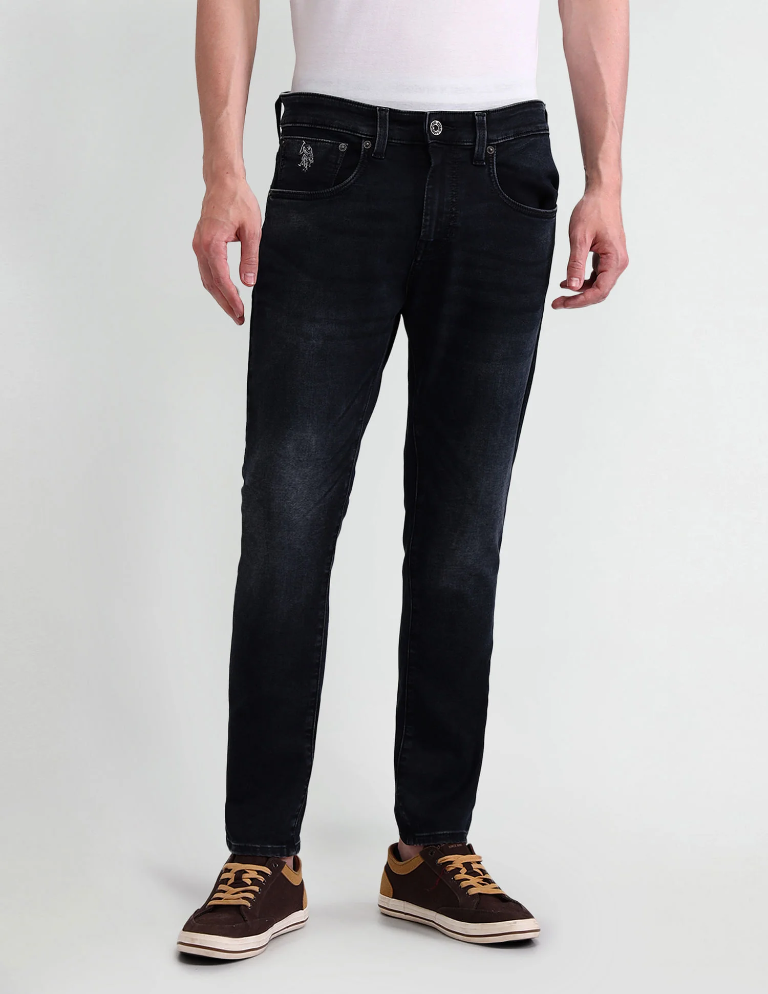 Henry Tapered Blue Jeans - Image 6