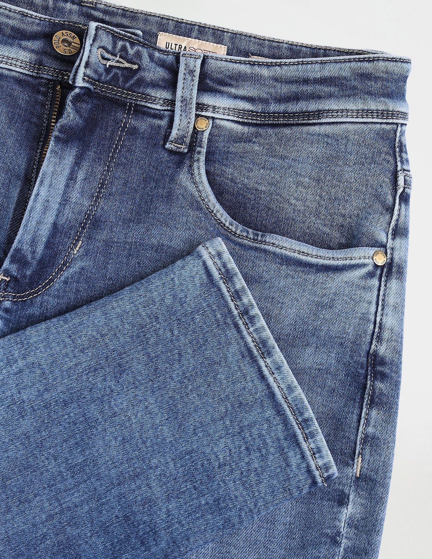 Henry Tapered Blue Jeans - Image 2