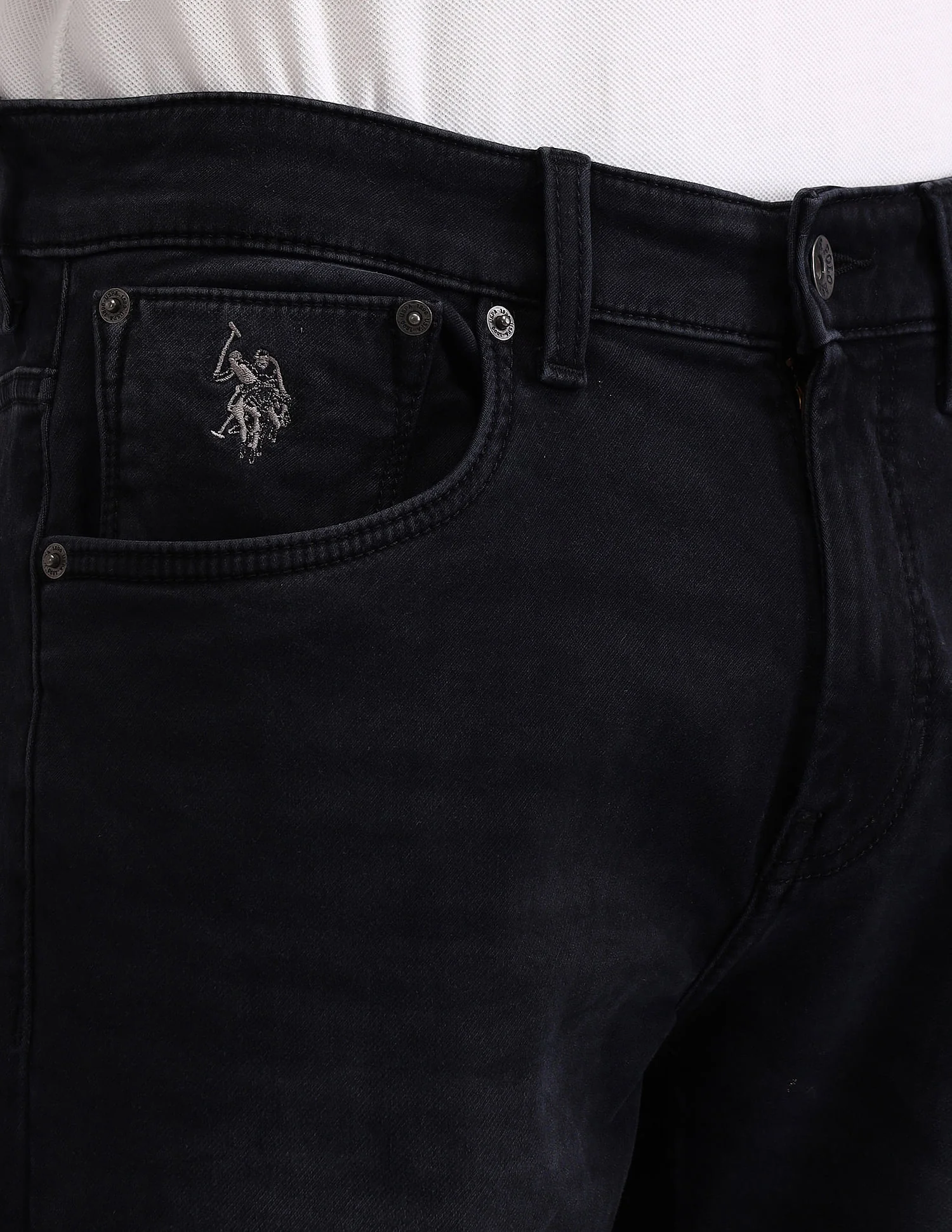 Henry Tapered Blue Jeans - Image 8