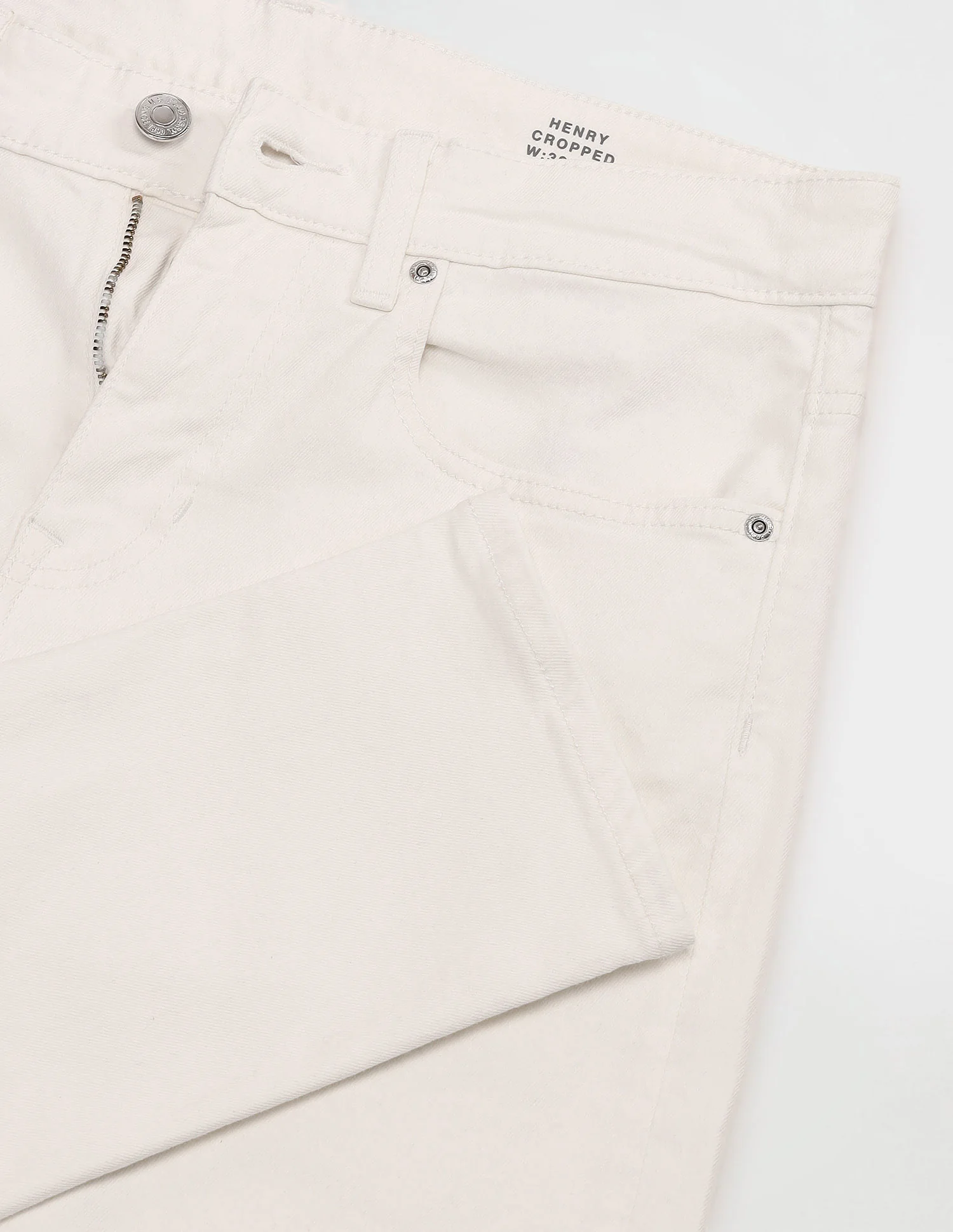 Henry Tapered Cropped Fit Jeans - Image 2