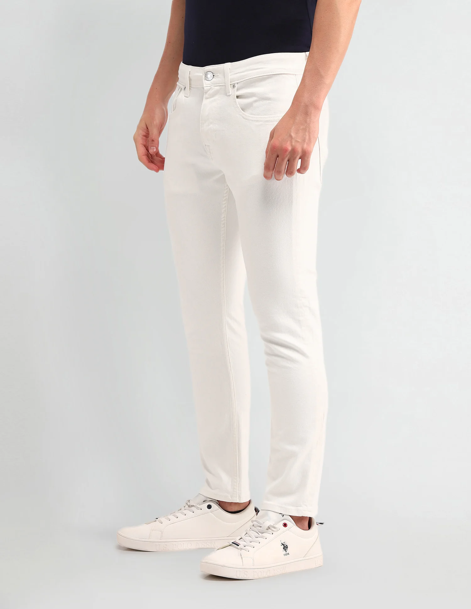 Henry Tapered Cropped Fit Jeans - Image 4