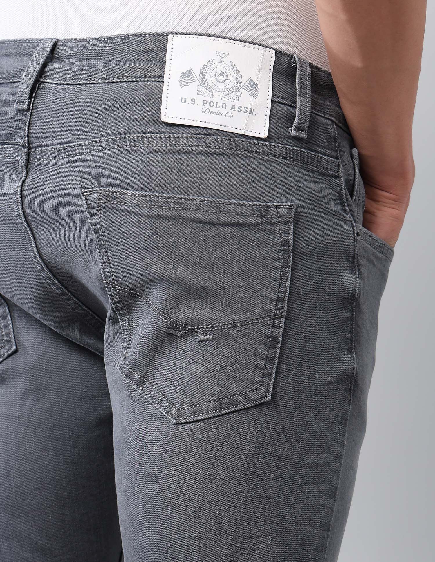Henry Tapered Fit Black Jeans - Image 8