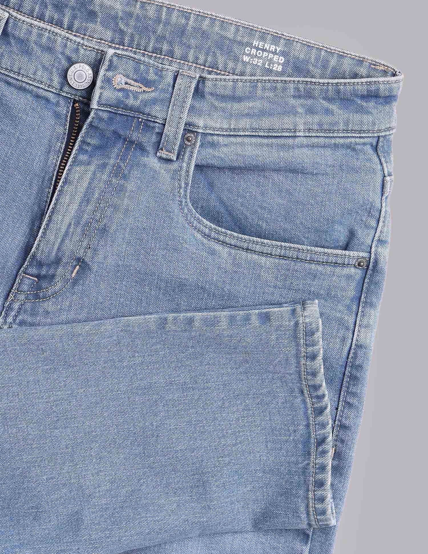 Henry Tapered Fit Blue Jeans - Image 2