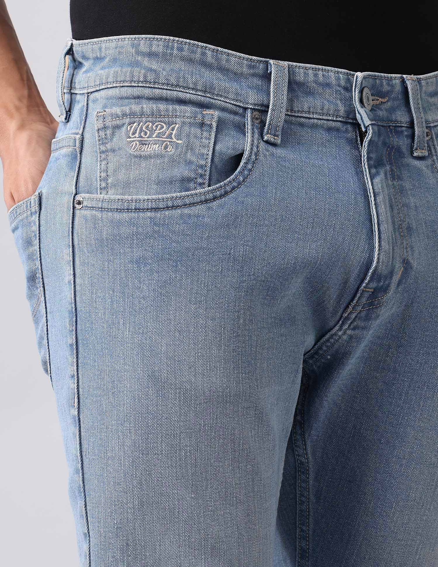 Henry Tapered Fit Blue Jeans - Image 7