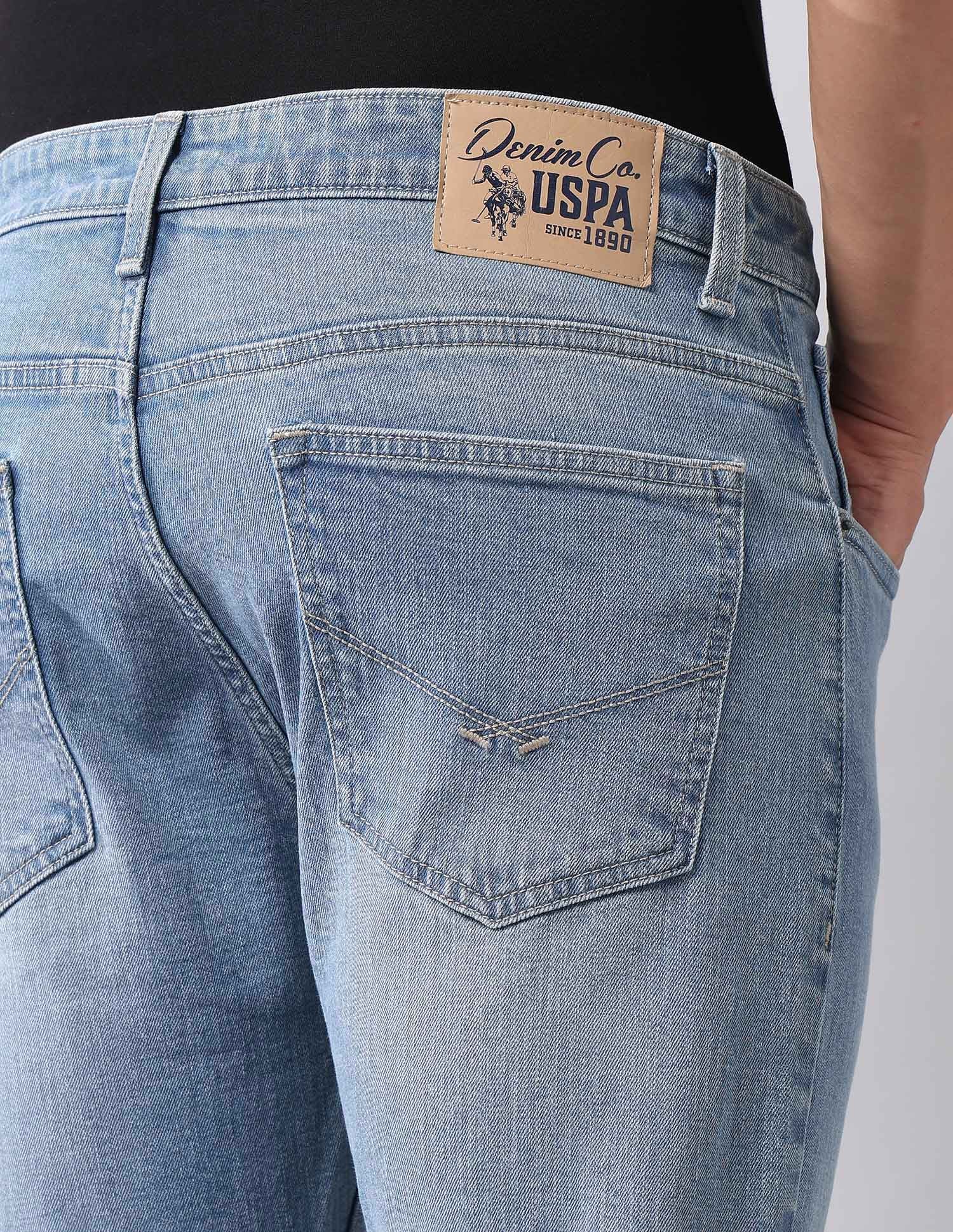 Henry Tapered Fit Blue Jeans - Image 8