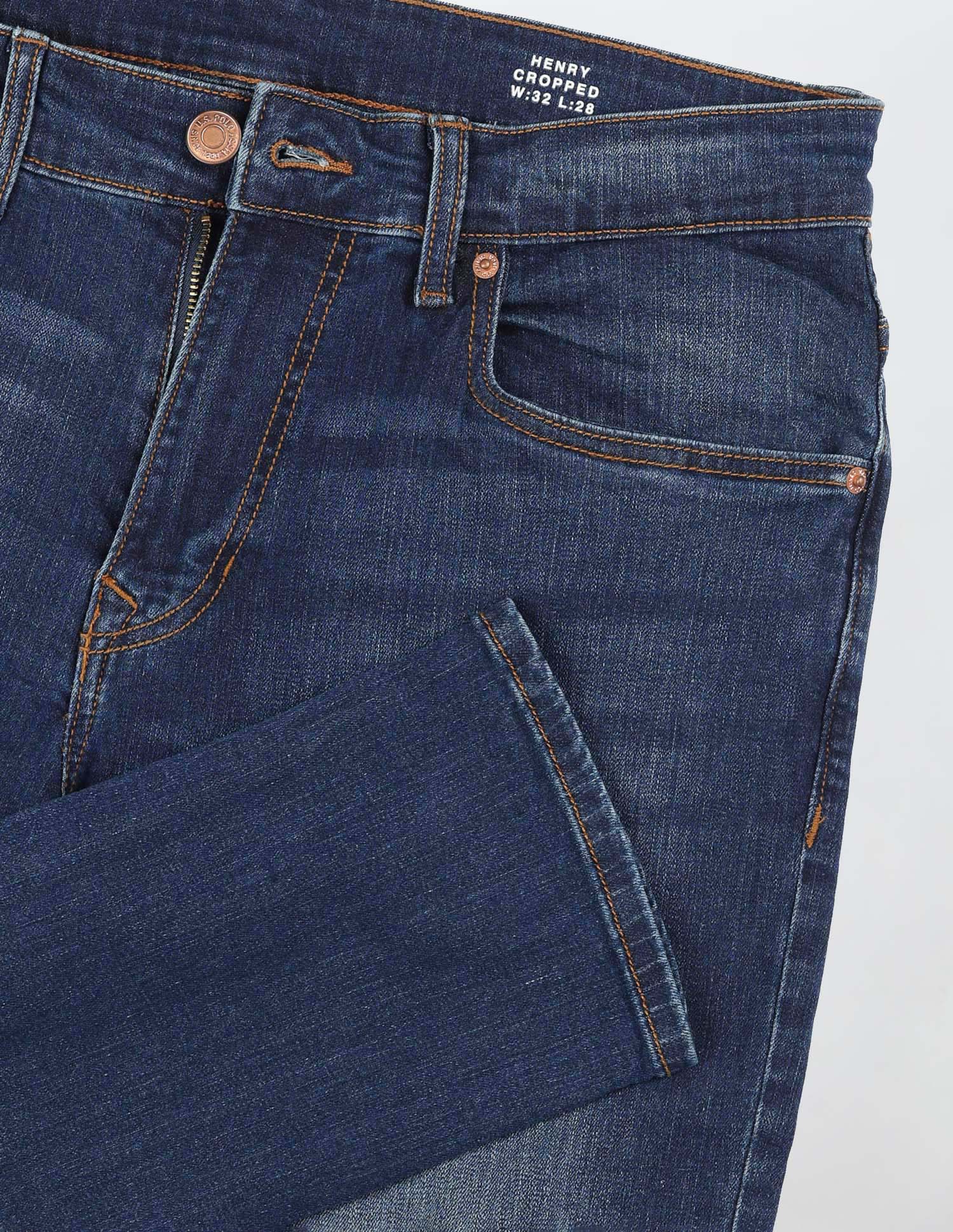 Henry Tapered Fit Blue Jeans - Image 2