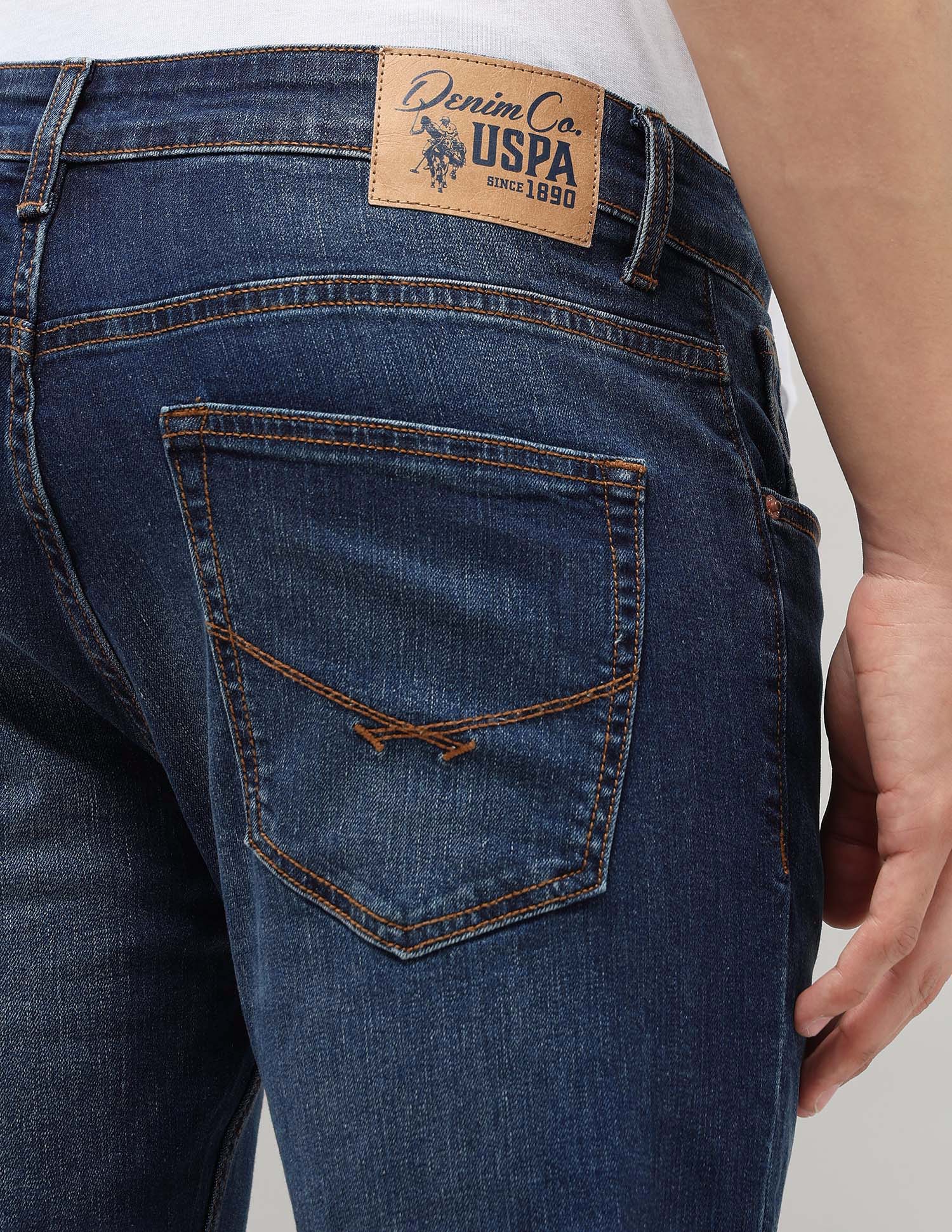 Henry Tapered Fit Blue Jeans - Image 8