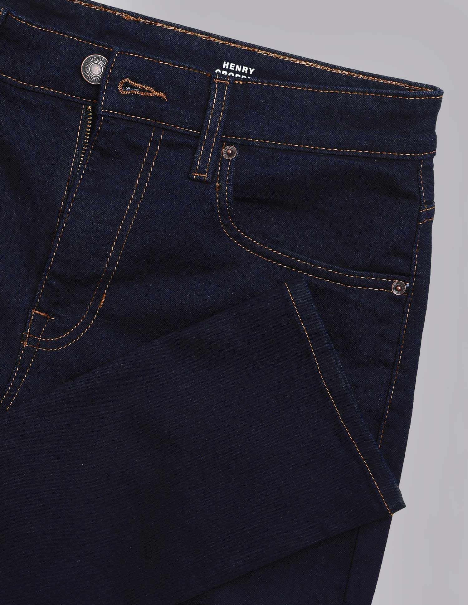 Henry Tapered Fit Blue Jeans - Image 2