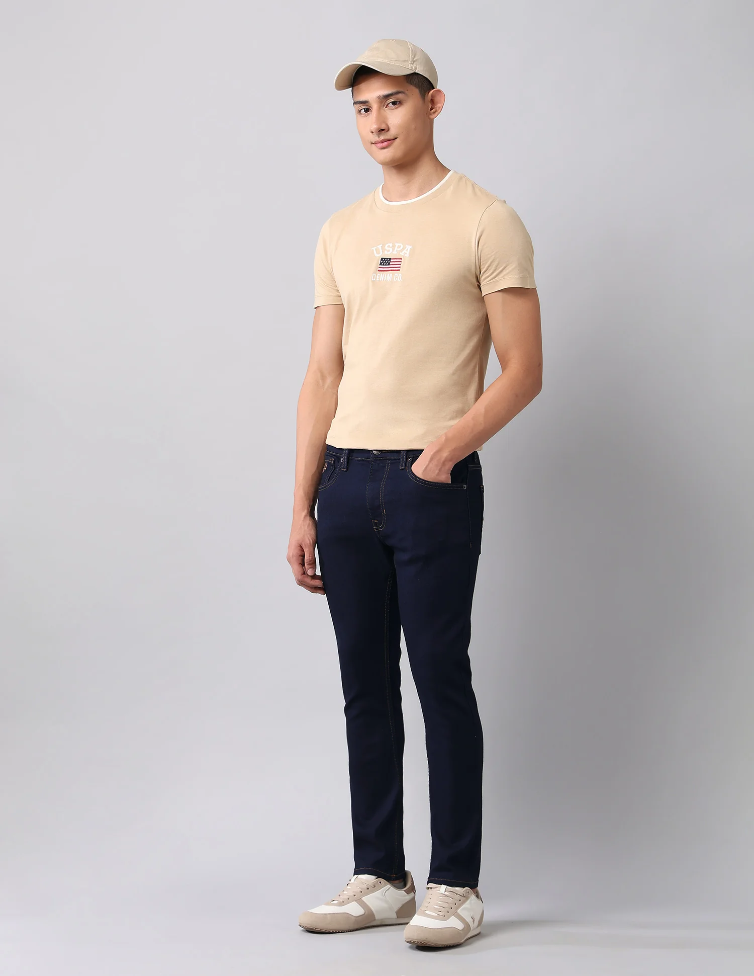 Henry Tapered Fit Blue Jeans - Image 3