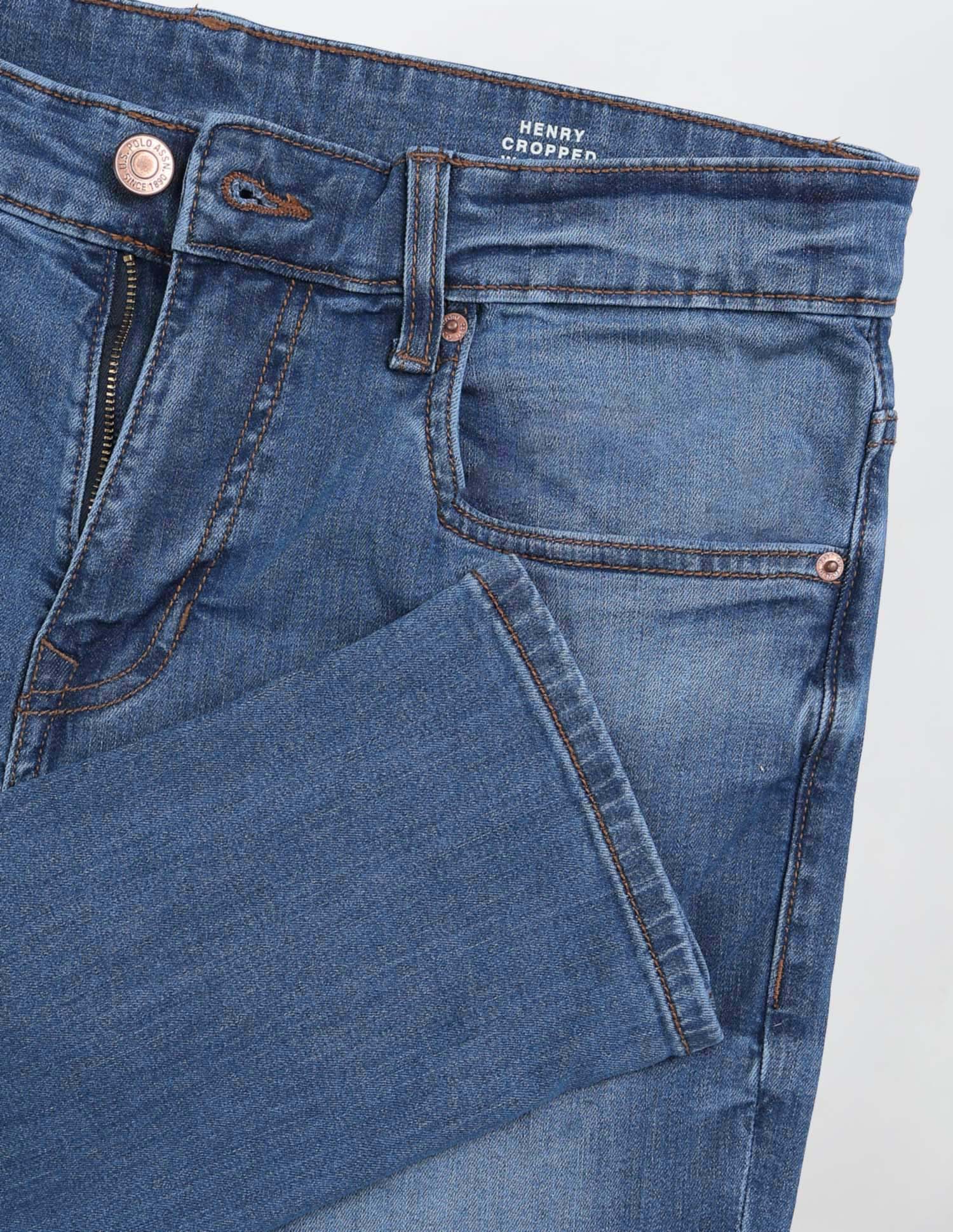 Henry Tapered Fit Blue Jeans - Image 2