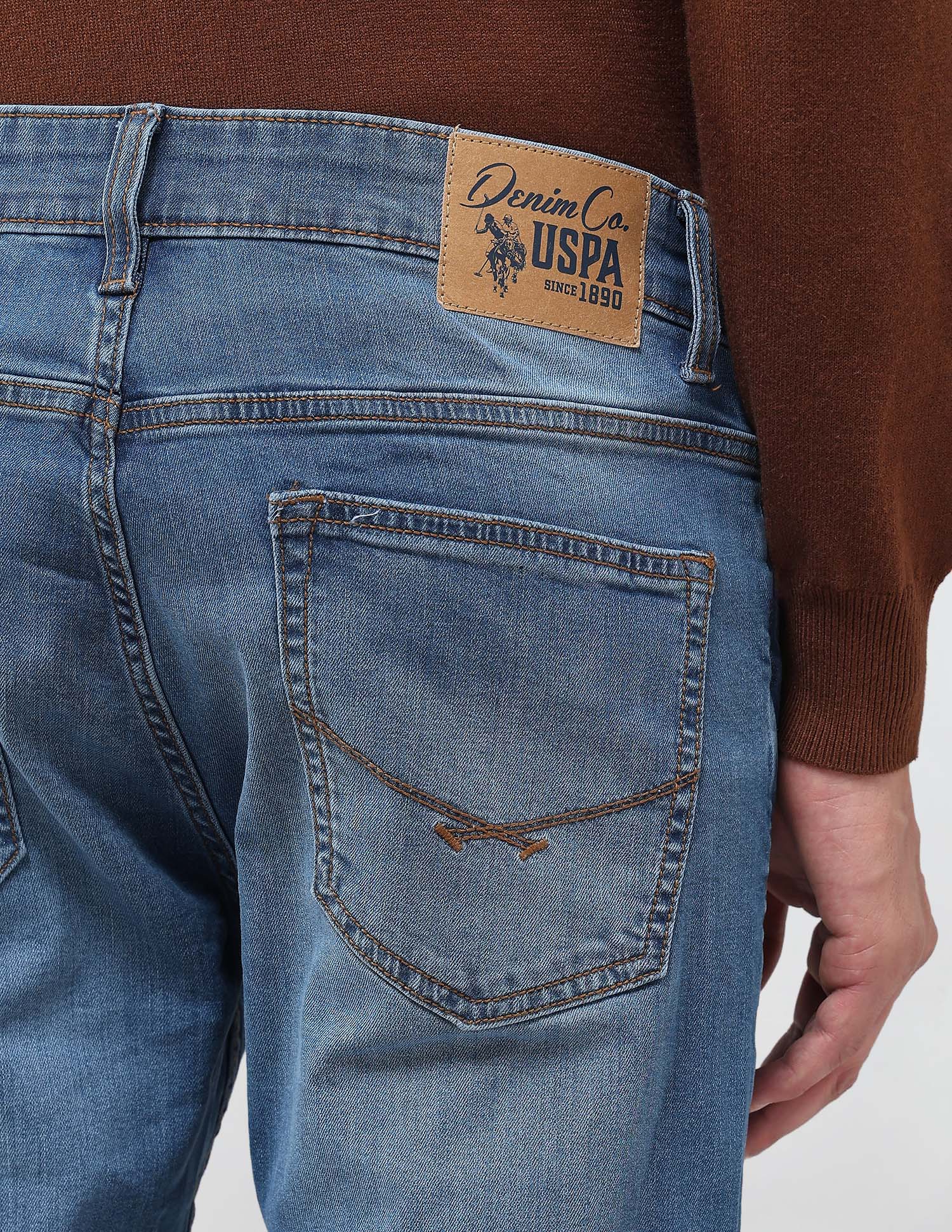 Henry Tapered Fit Blue Jeans - Image 8