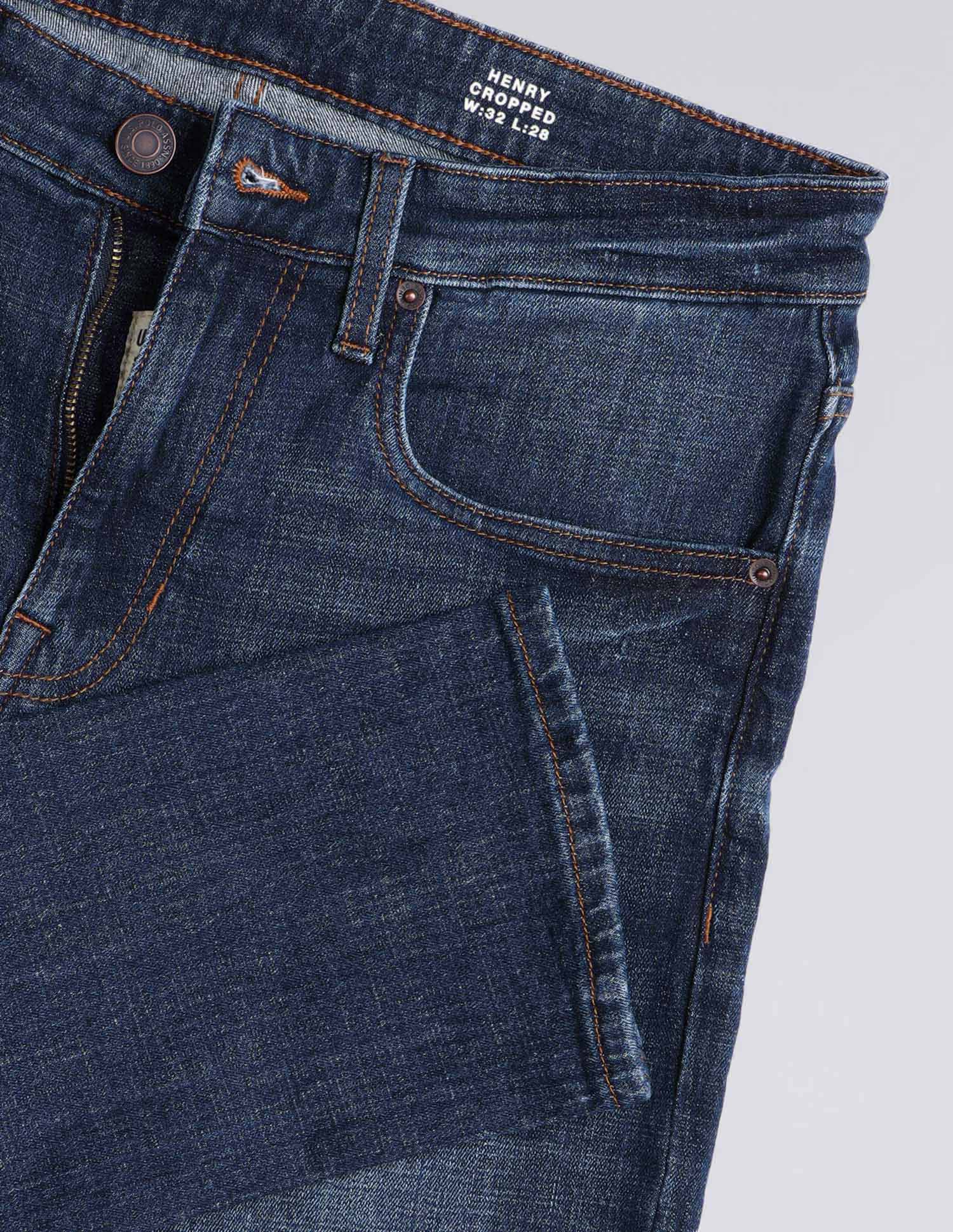 Henry Tapered Fit Blue Jeans - Image 2